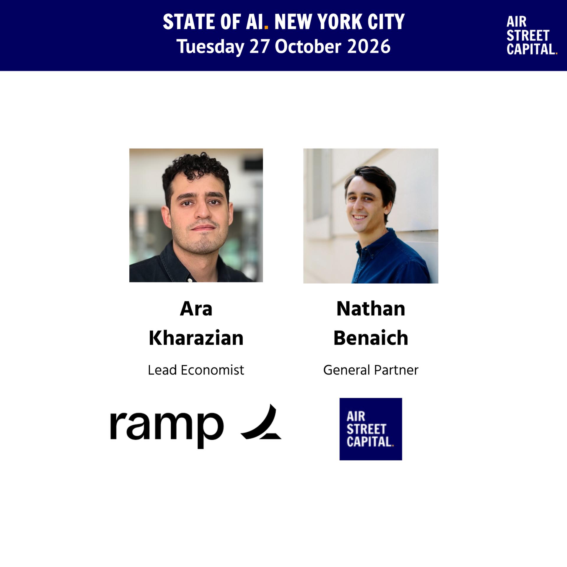 State of AI 2026 - NYC launch event event artwork