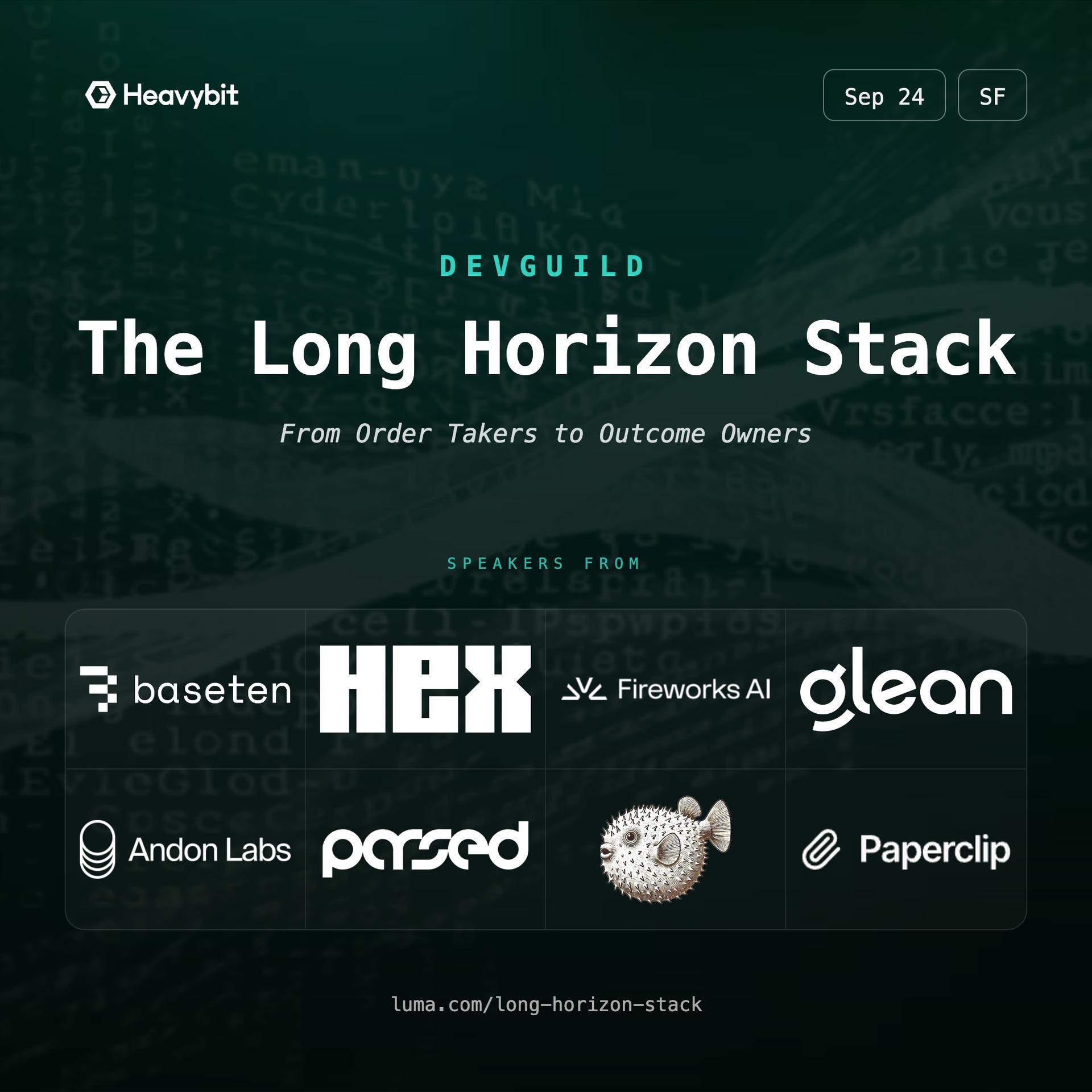 DevGuild: The Long Horizon Stack