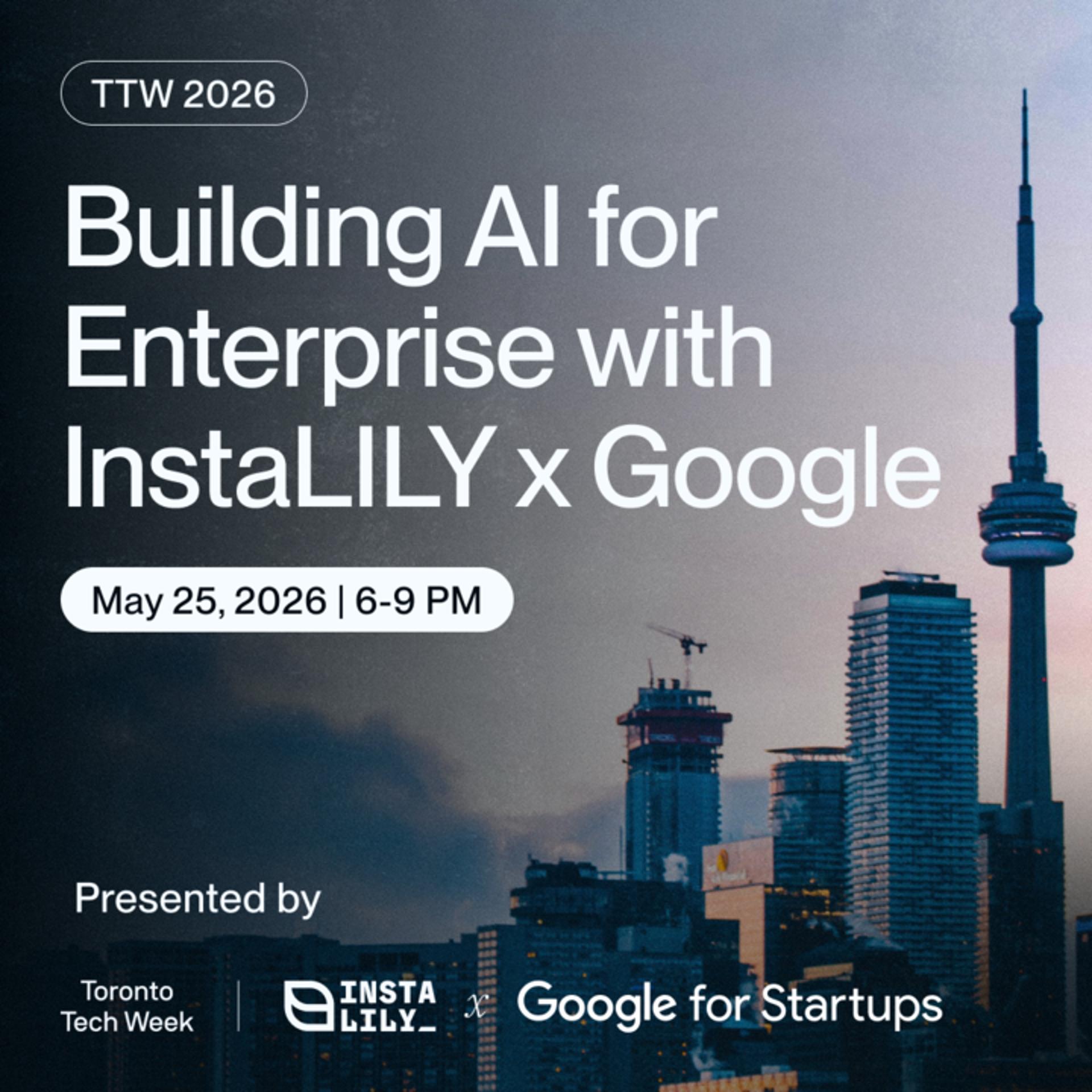 Building AI for Enterprise with InstaLILY x Google