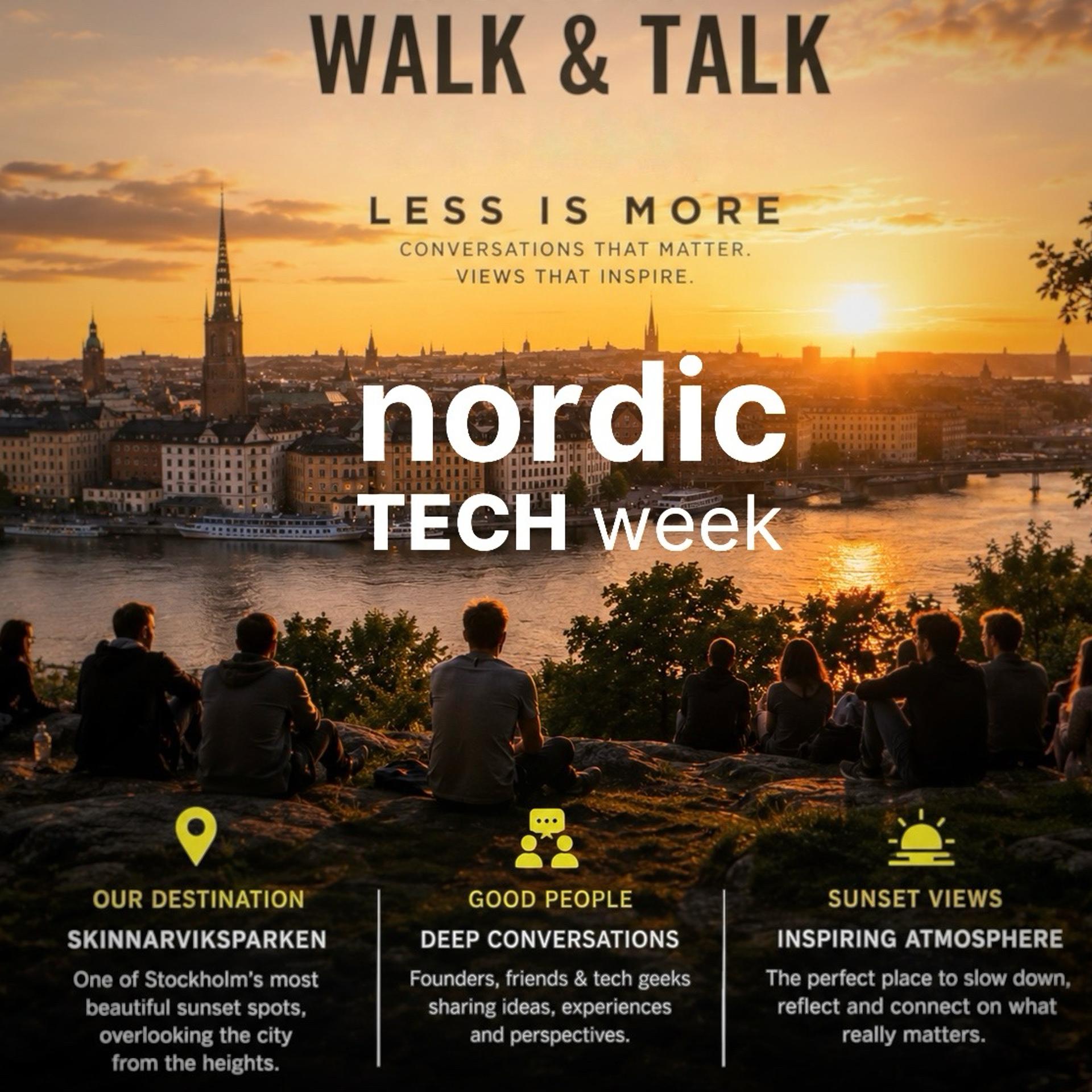 Walk & Talk - Founders, Builders & Curious Minds