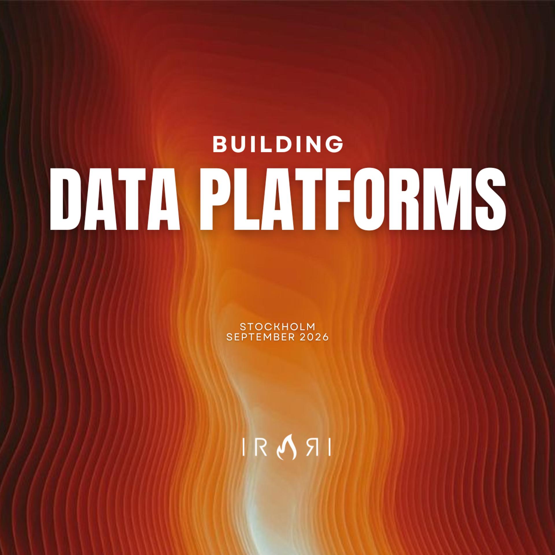 BUILDING DATA PLATFORMS