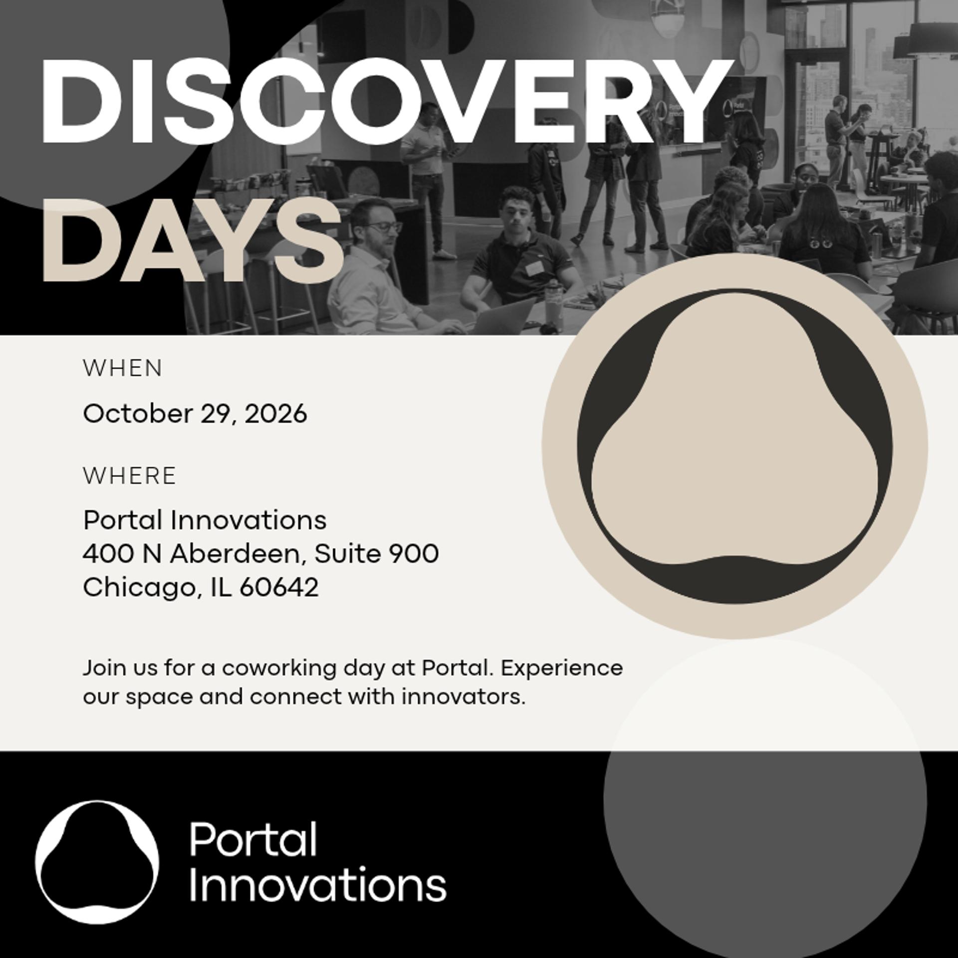 Discovery Days at Portal Innovations