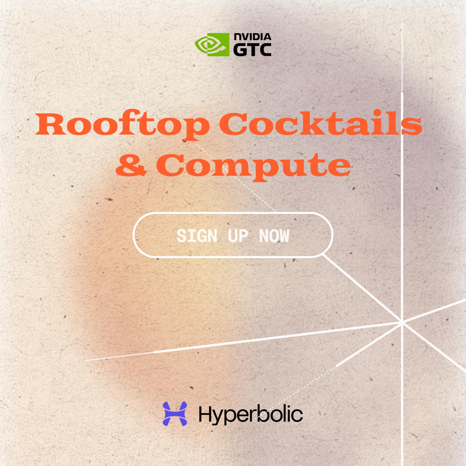 Rooftop Cocktails & Compute by Hyperbolic