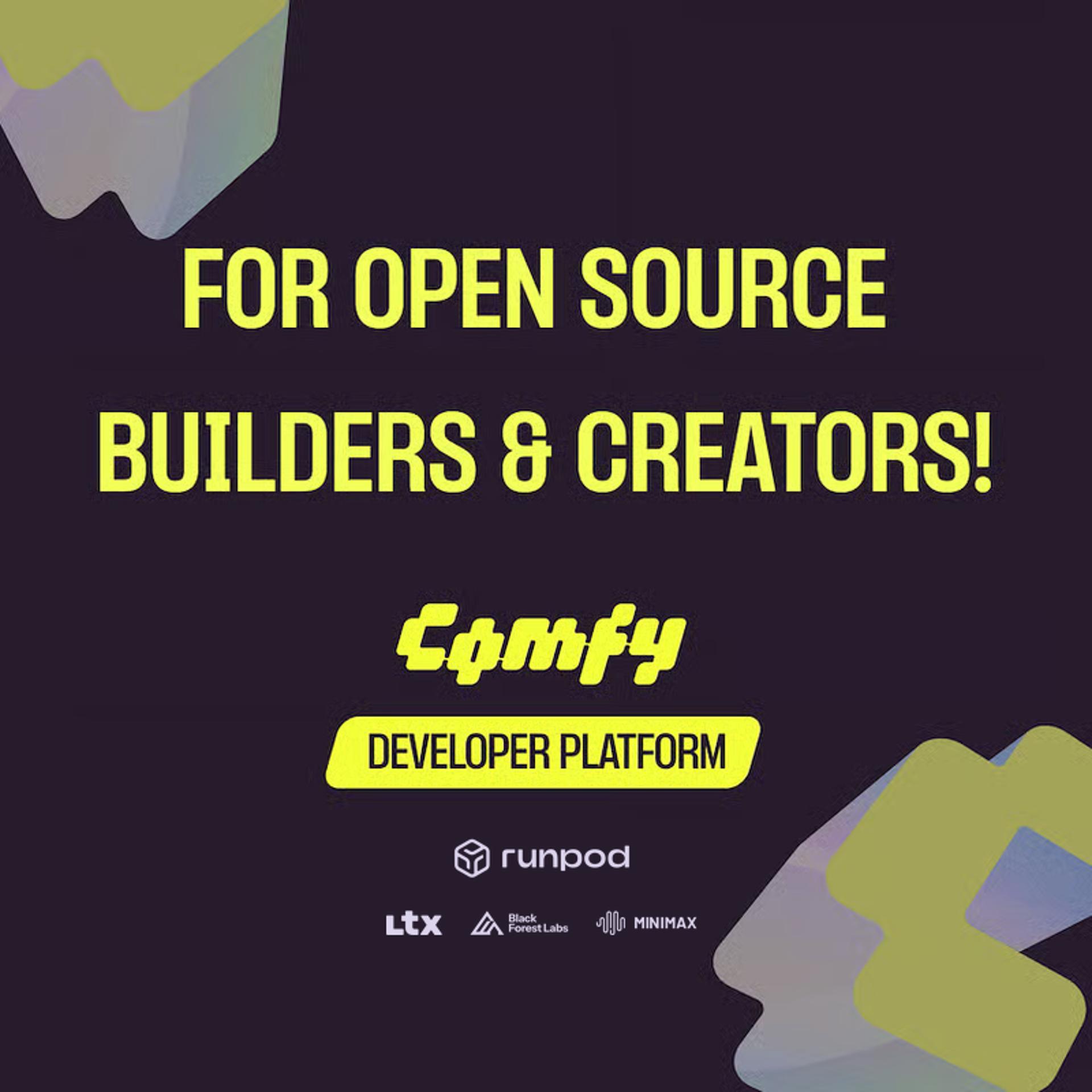 [RESCHEDULED] Open Source Higgsfield: ComfyUI Dev Platform Build Night event artwork