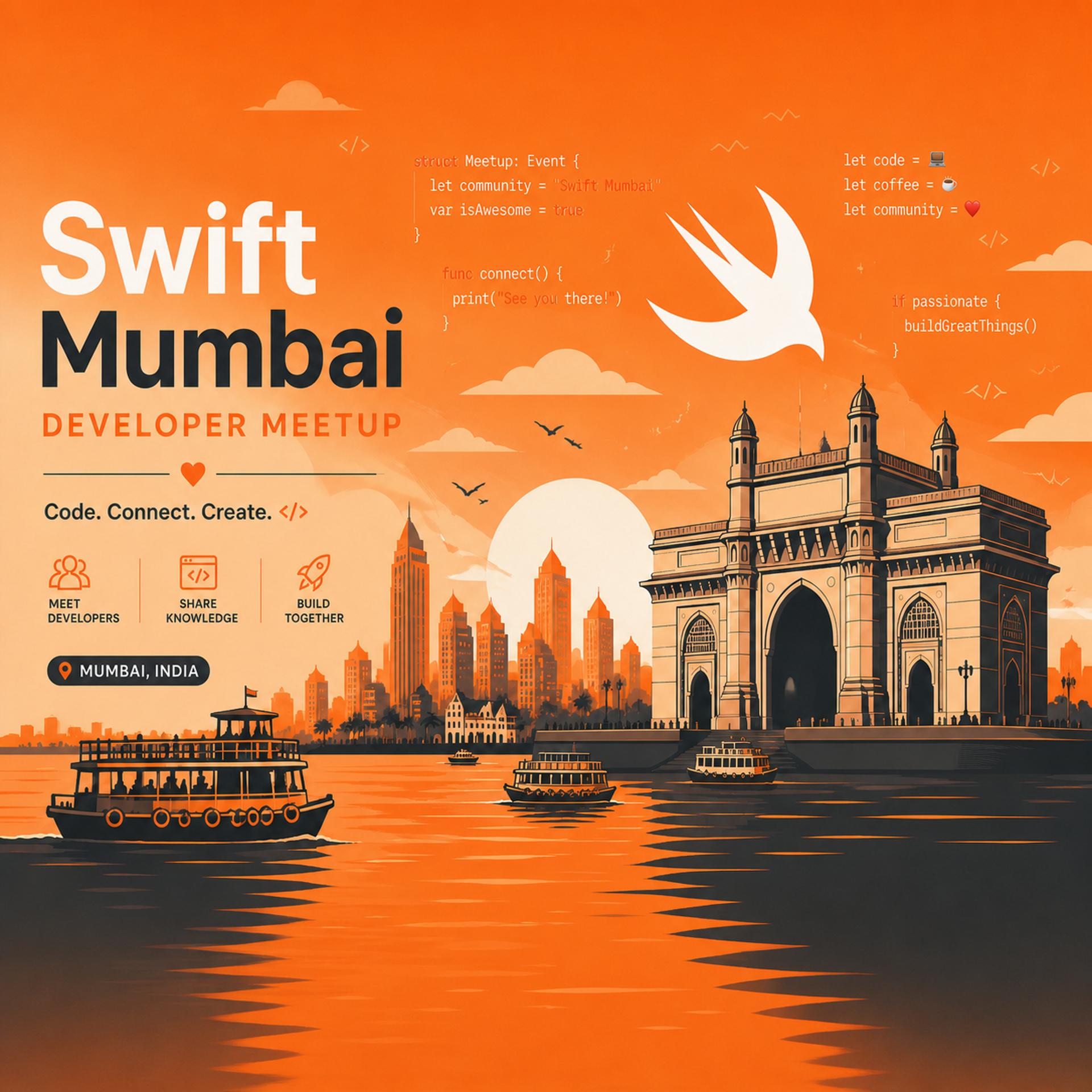 Swift Mumbai Meetup! — event poster