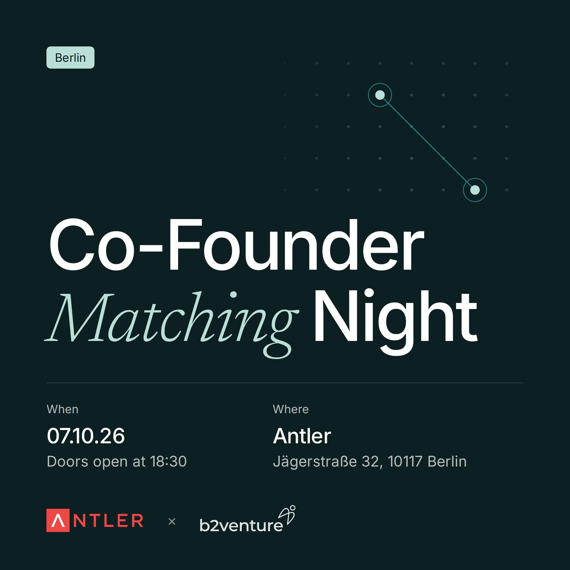 Co-Founder Matching Night