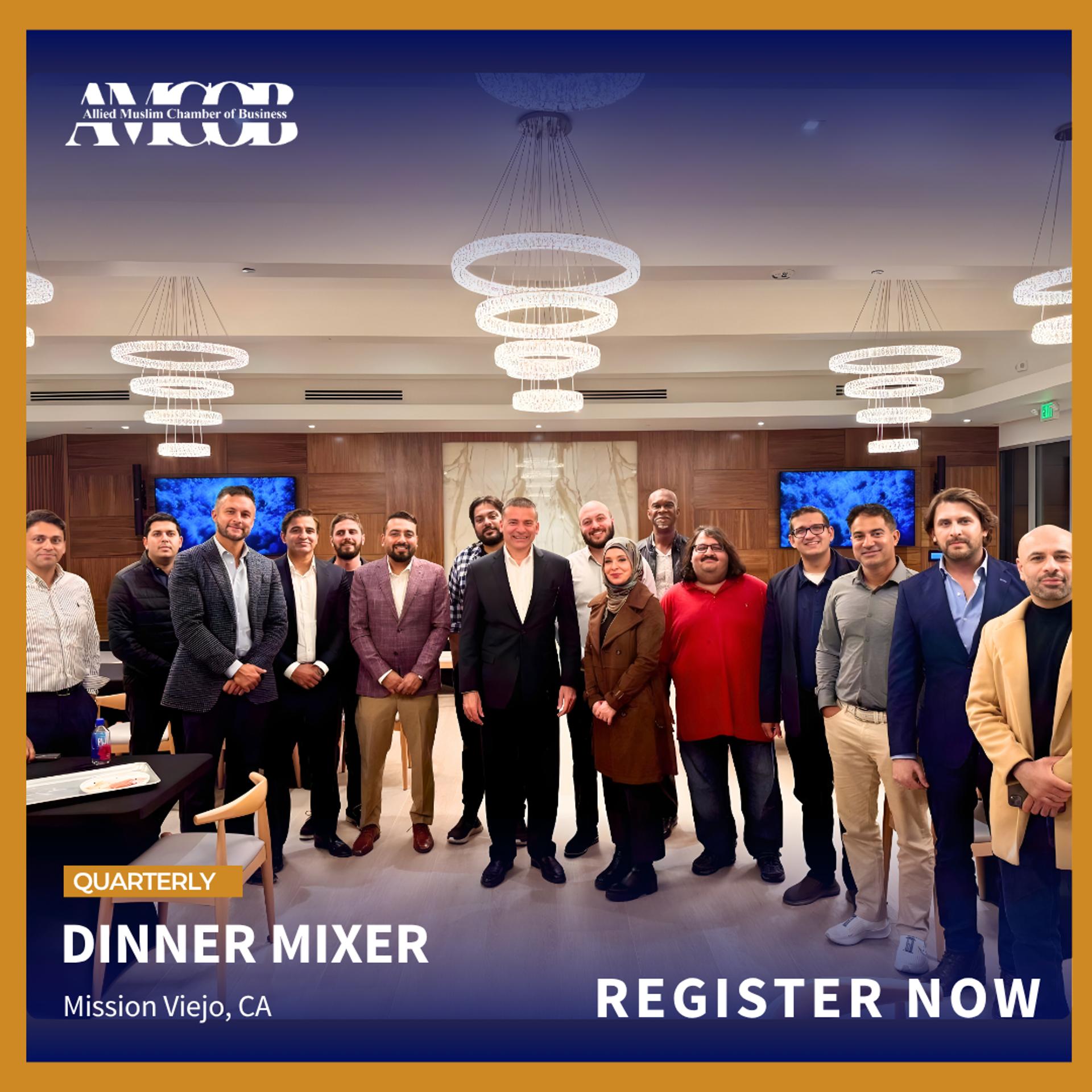 Mission Viejo, CA: Quarterly Dinner Mixer
