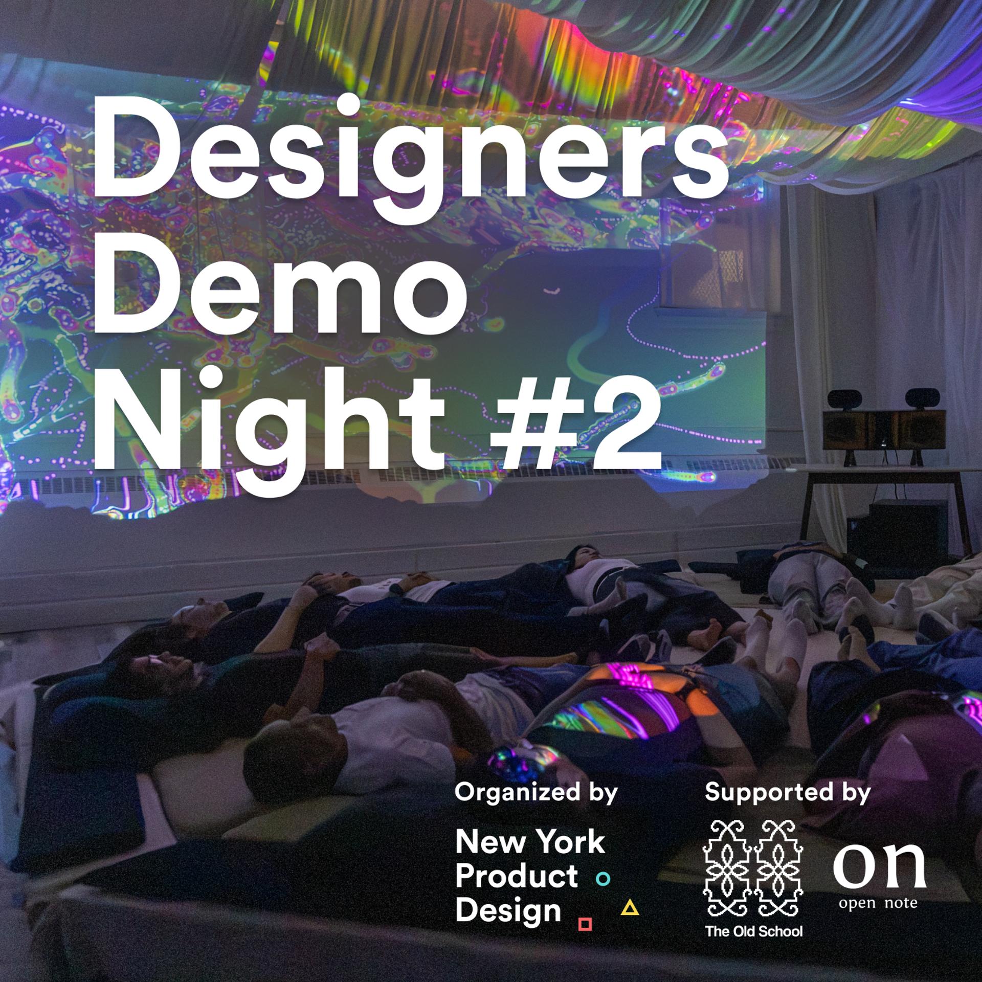Designers Demo Night event artwork