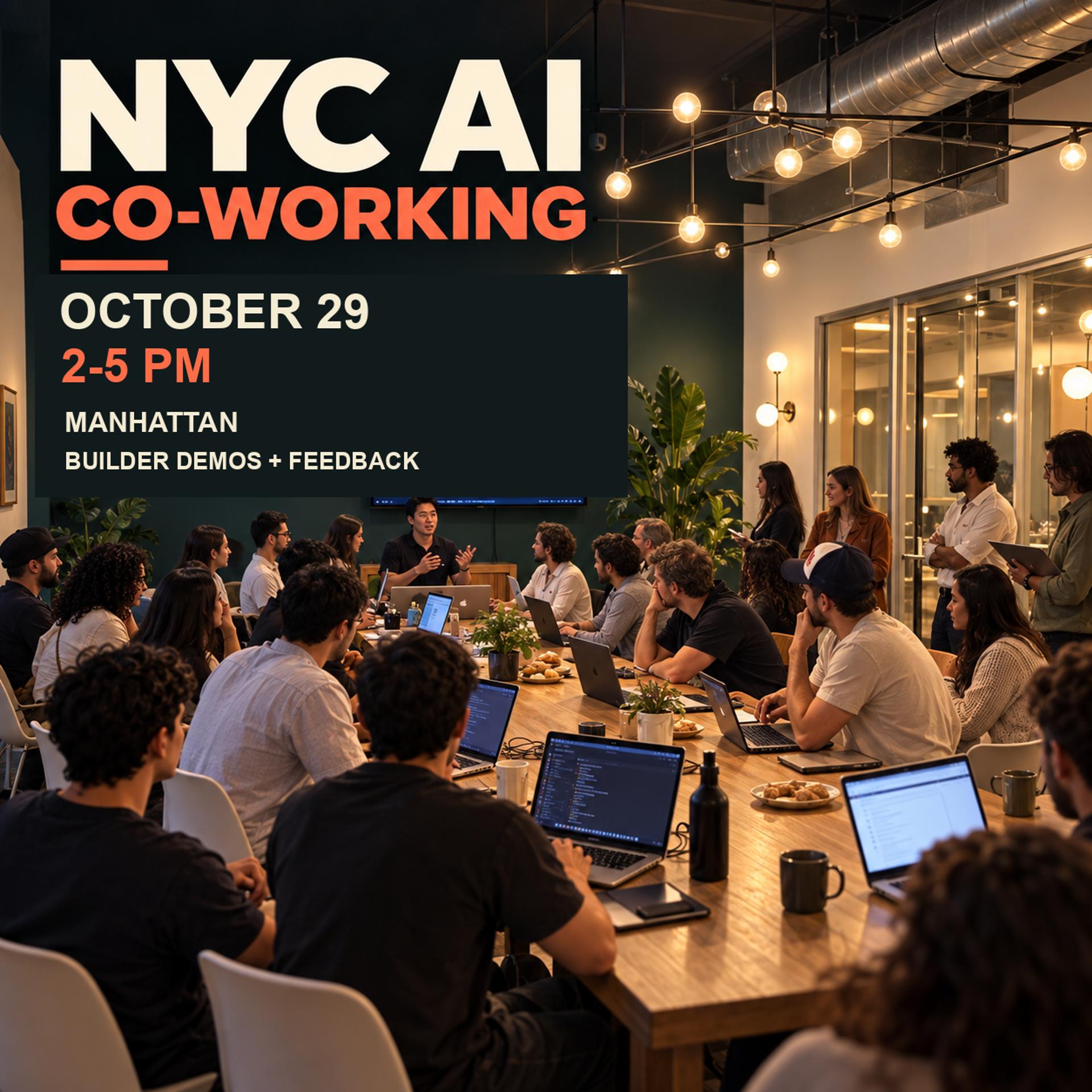 AI Co-working: Builder Demos & Feedback event artwork