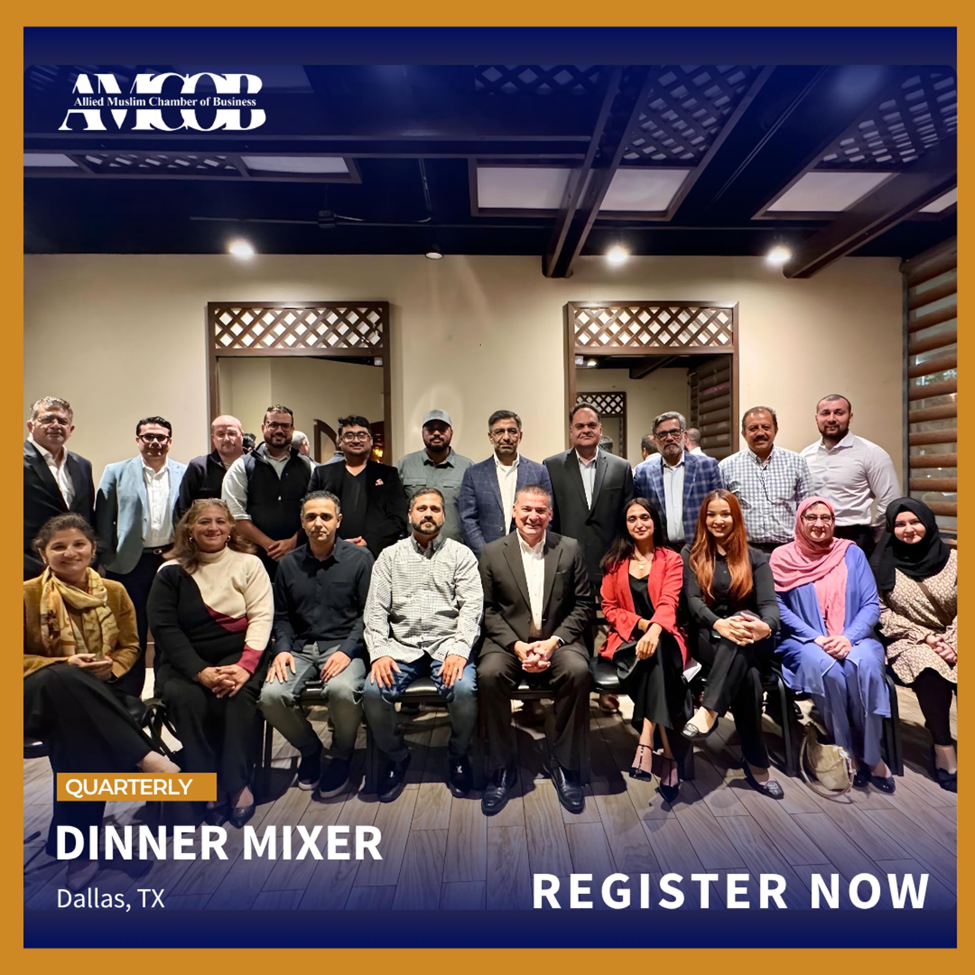 Dallas, TX: Quarterly Dinner Mixer