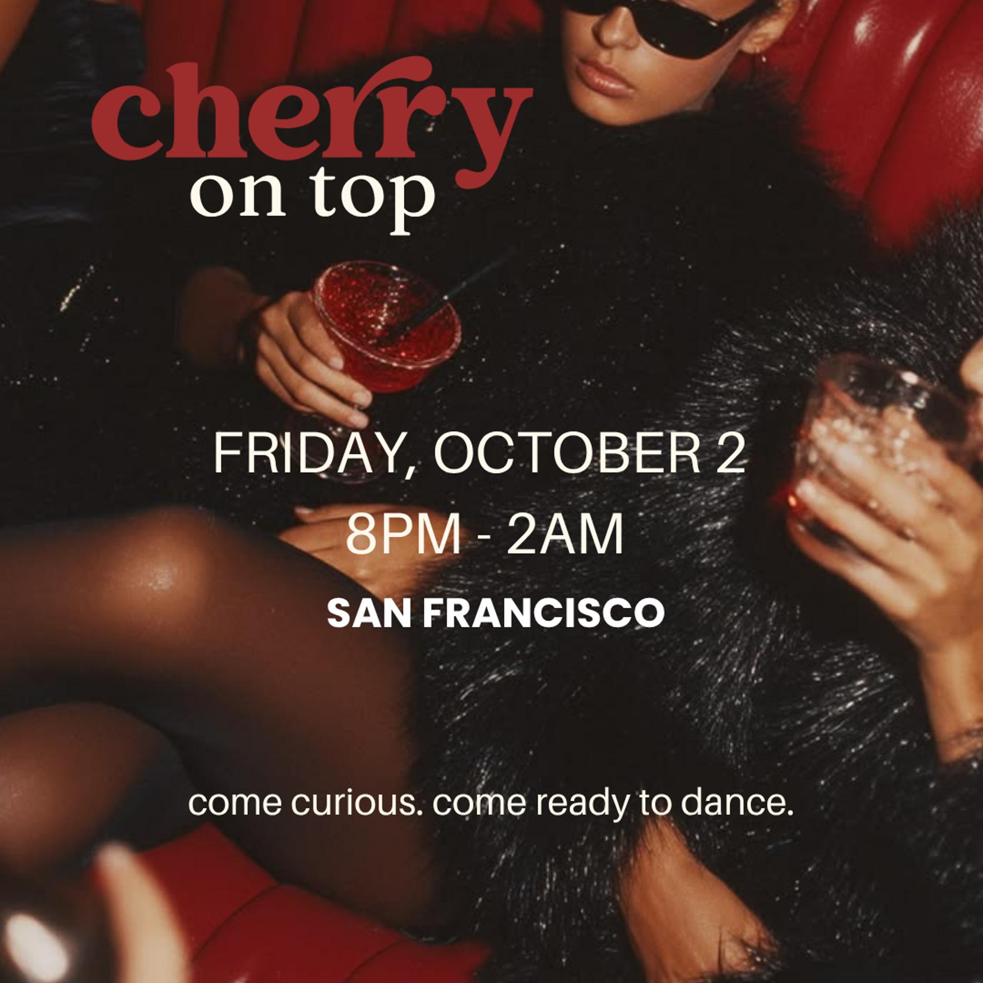 Cherry, On Top 🍒 the anti-networking launch party