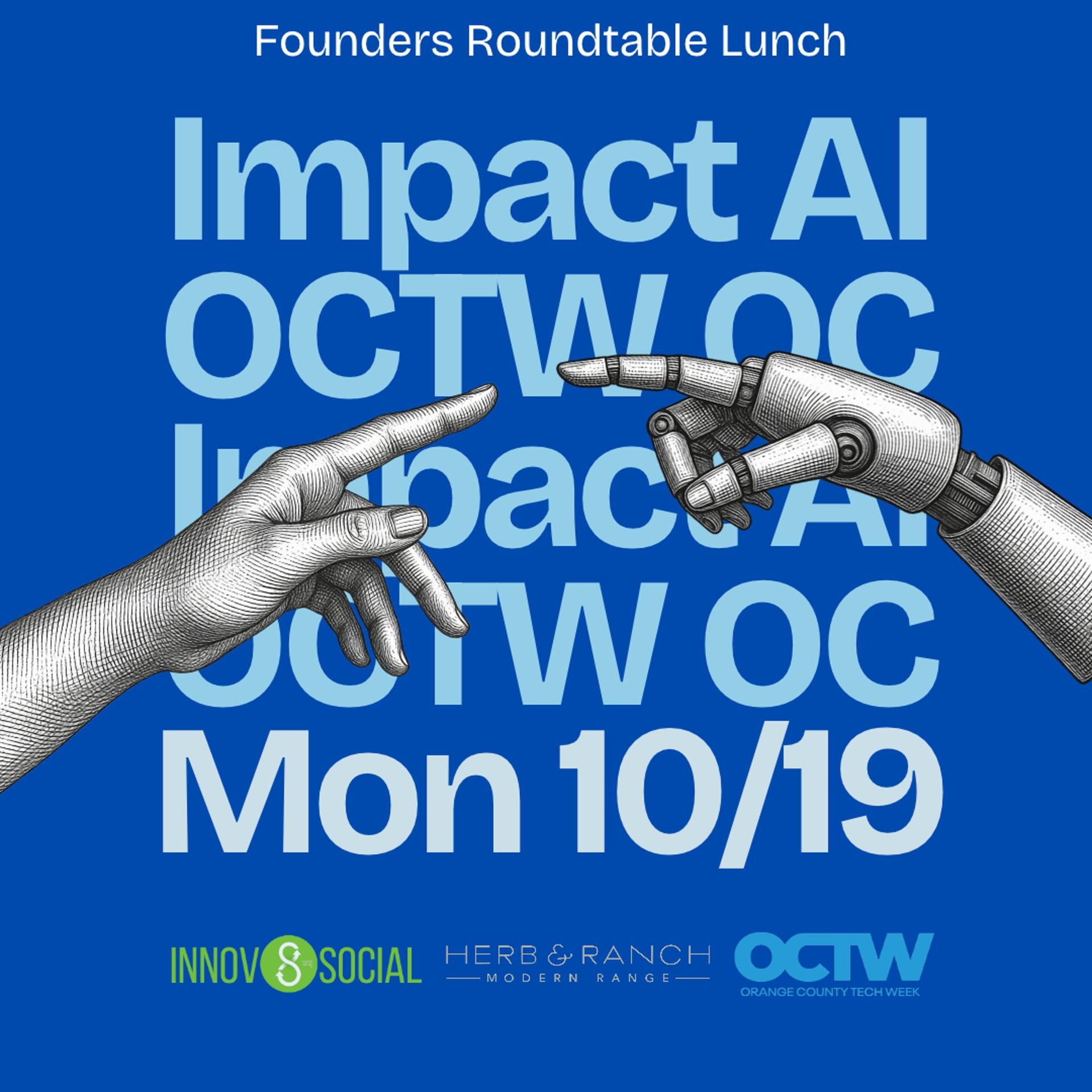 AI for Social Impact in OC: A Founders' Roundtable Lunch, photo 2 of 2