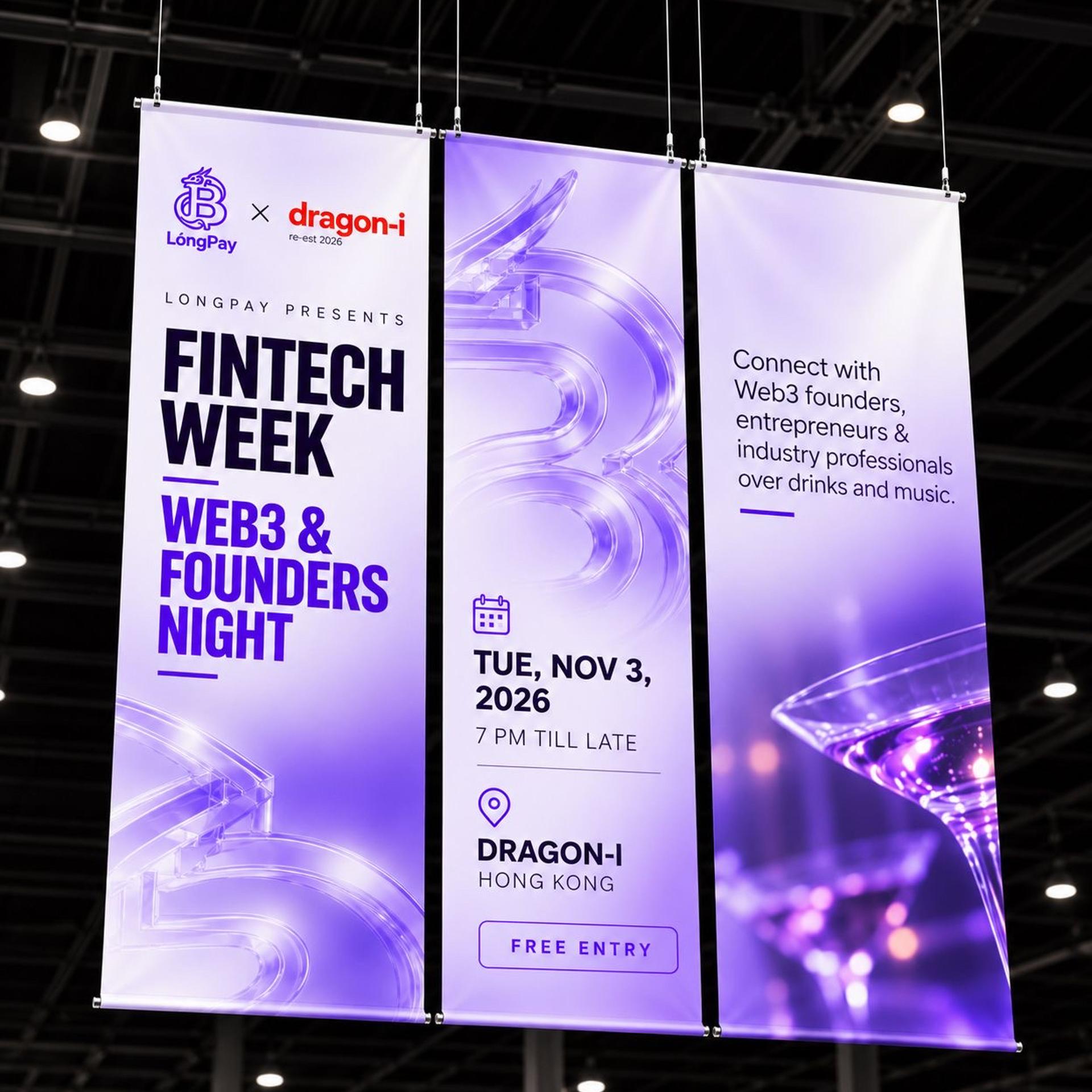 FINTECH WEEK WEB3 & FOUNDERS NIGHT