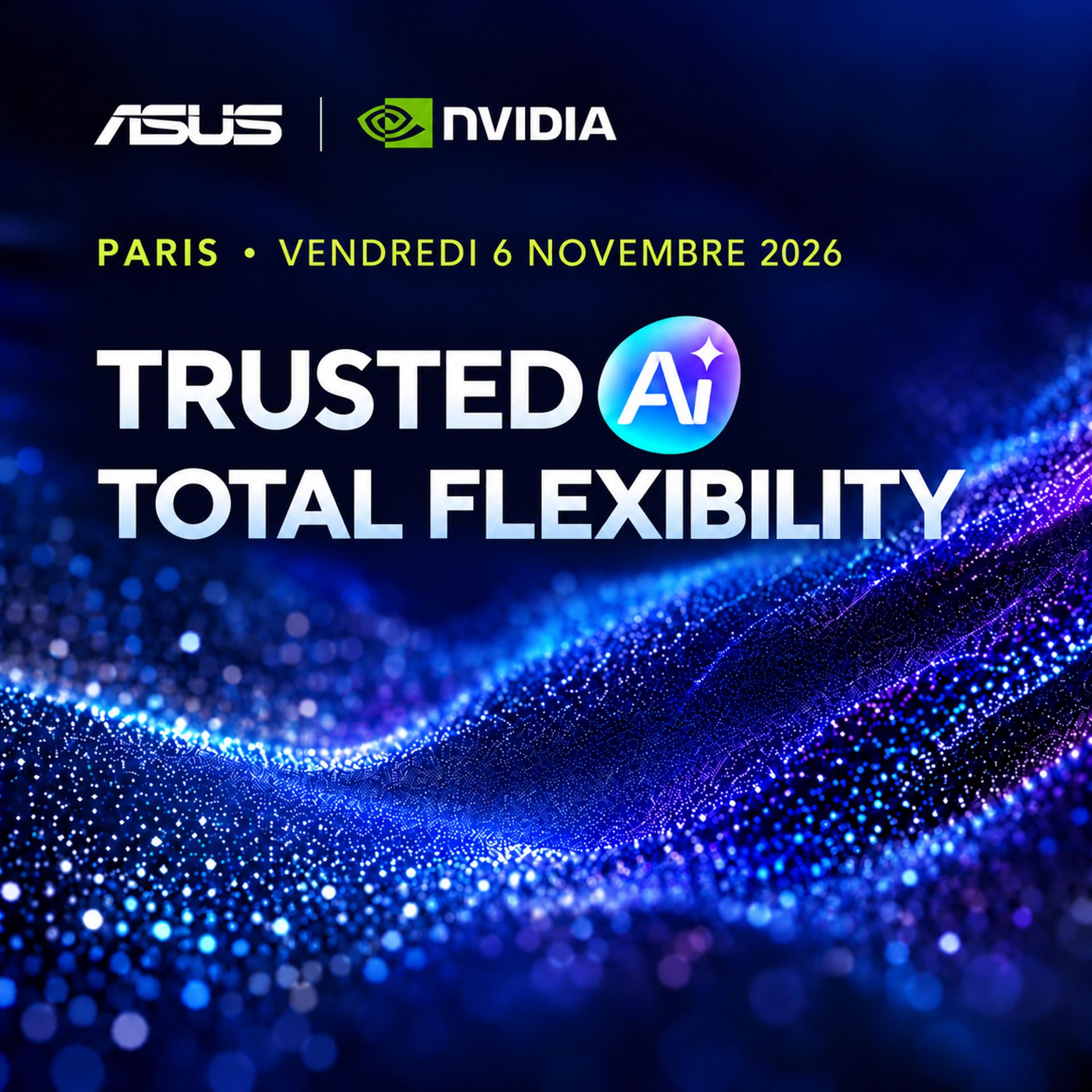 ASUS & NVIDIA Enterprise AI event in Paris event artwork