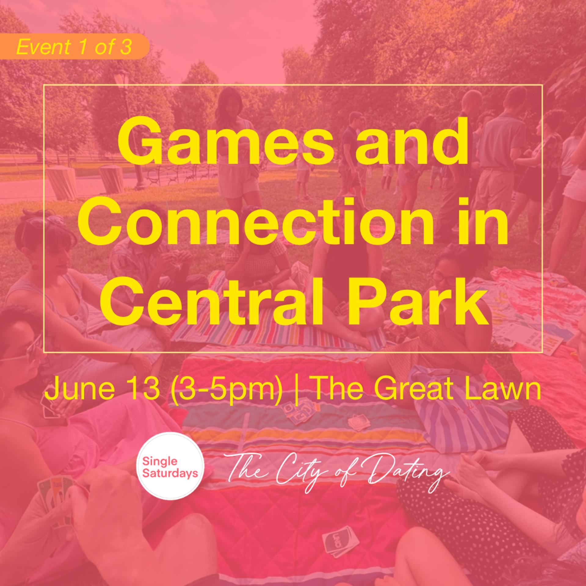 Event image for Games + Connection in Central Park (1 of 3) in Manhattan