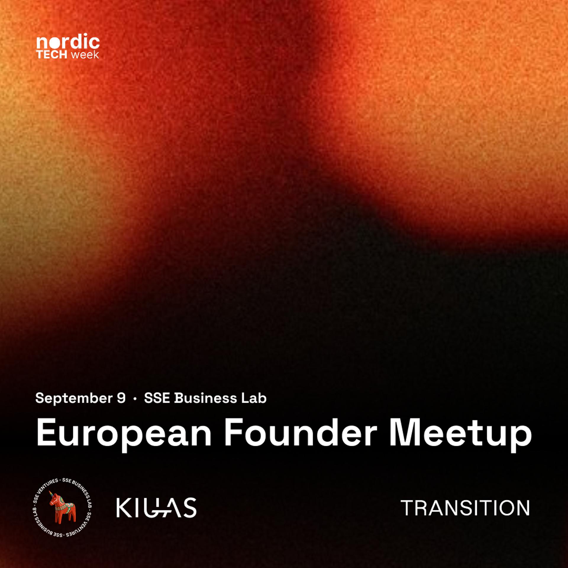 European Founder Meetup