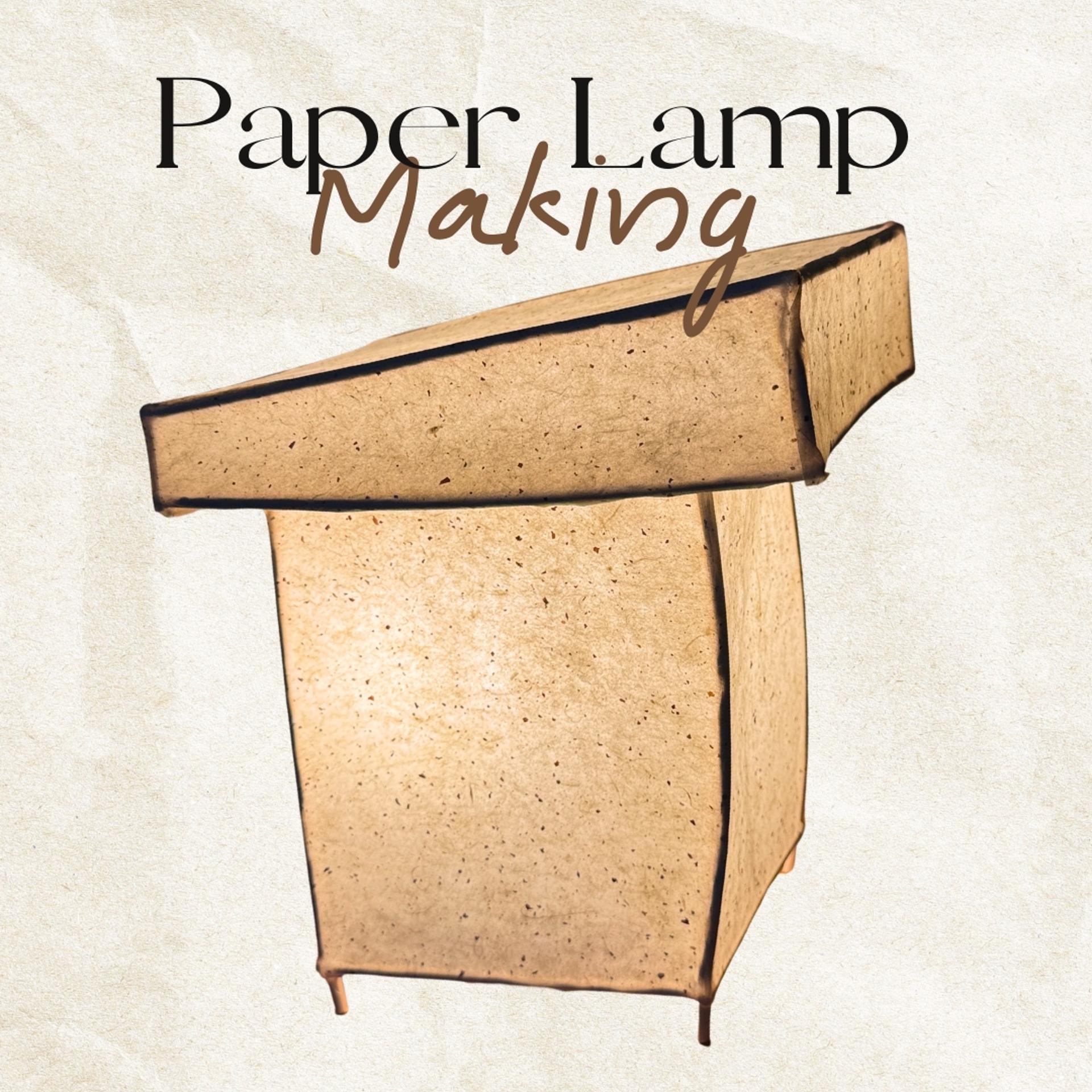 Paper Lamp Making
