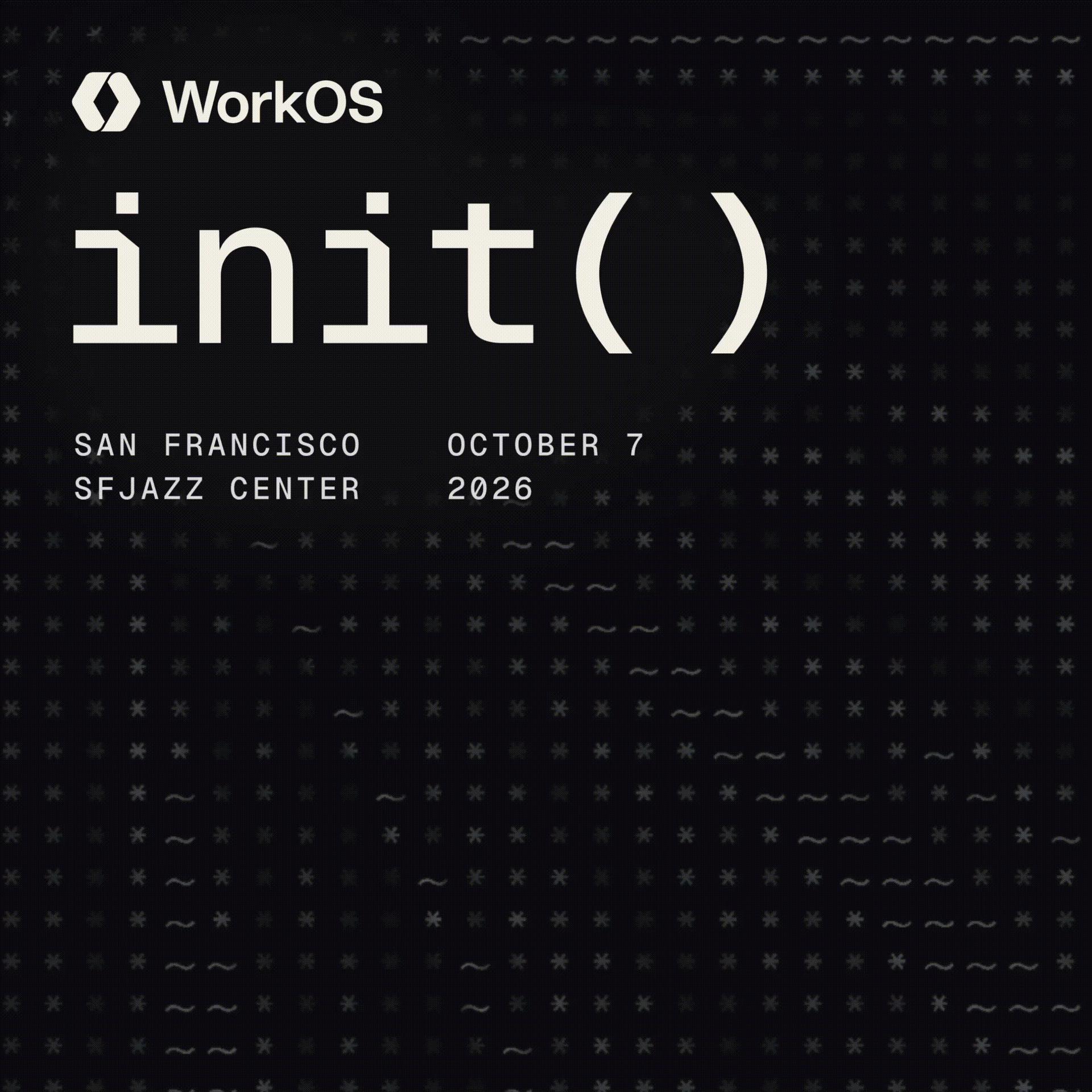 init() by WorkOS