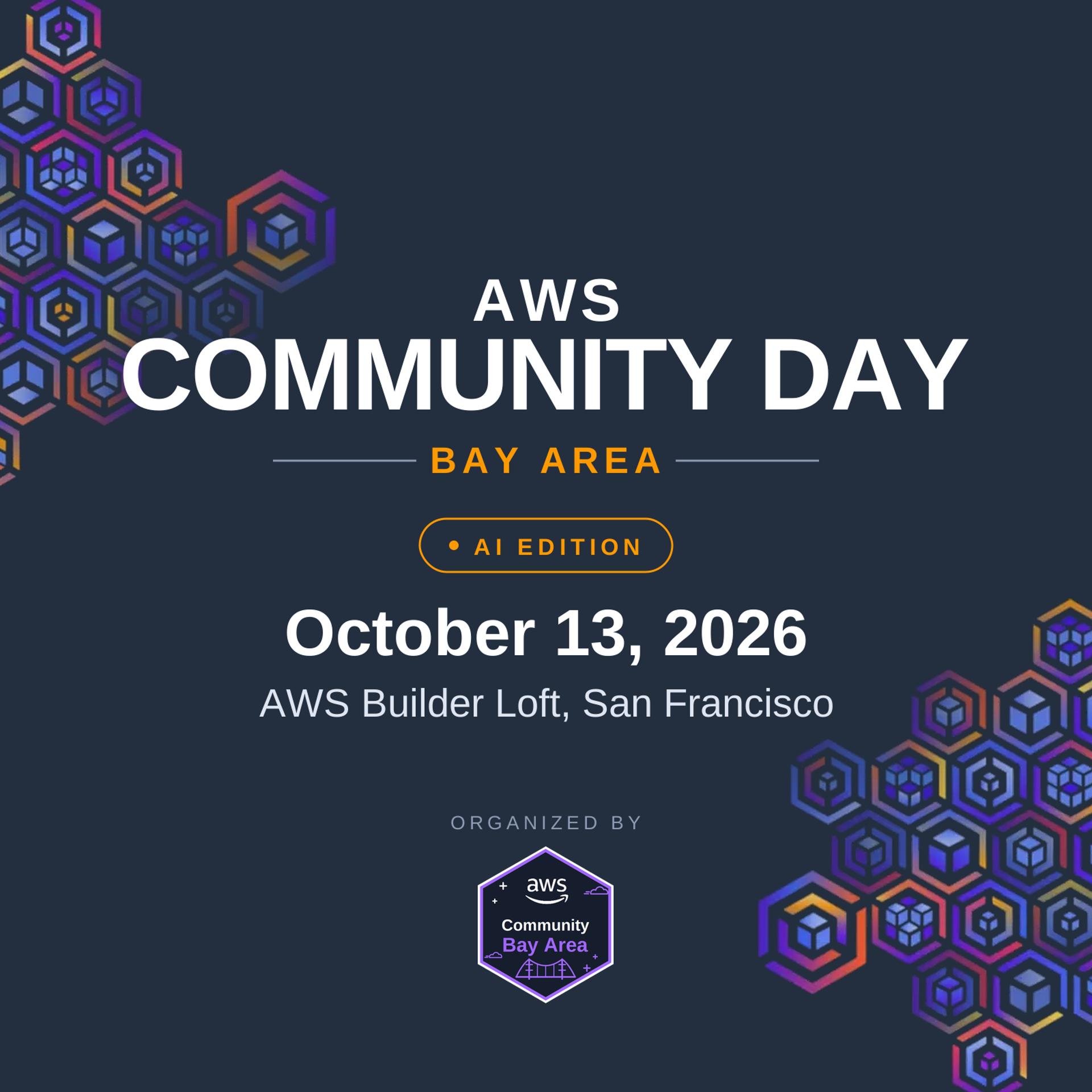 AWS Community Day event artwork