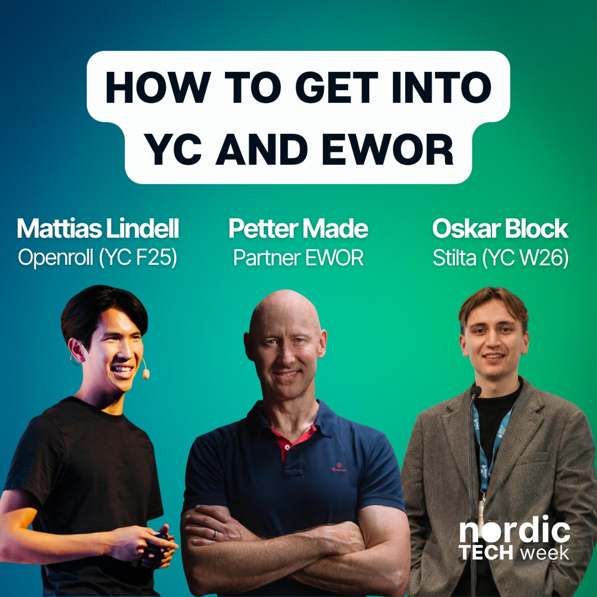 PANEL: How to Get Into YC and EWOR