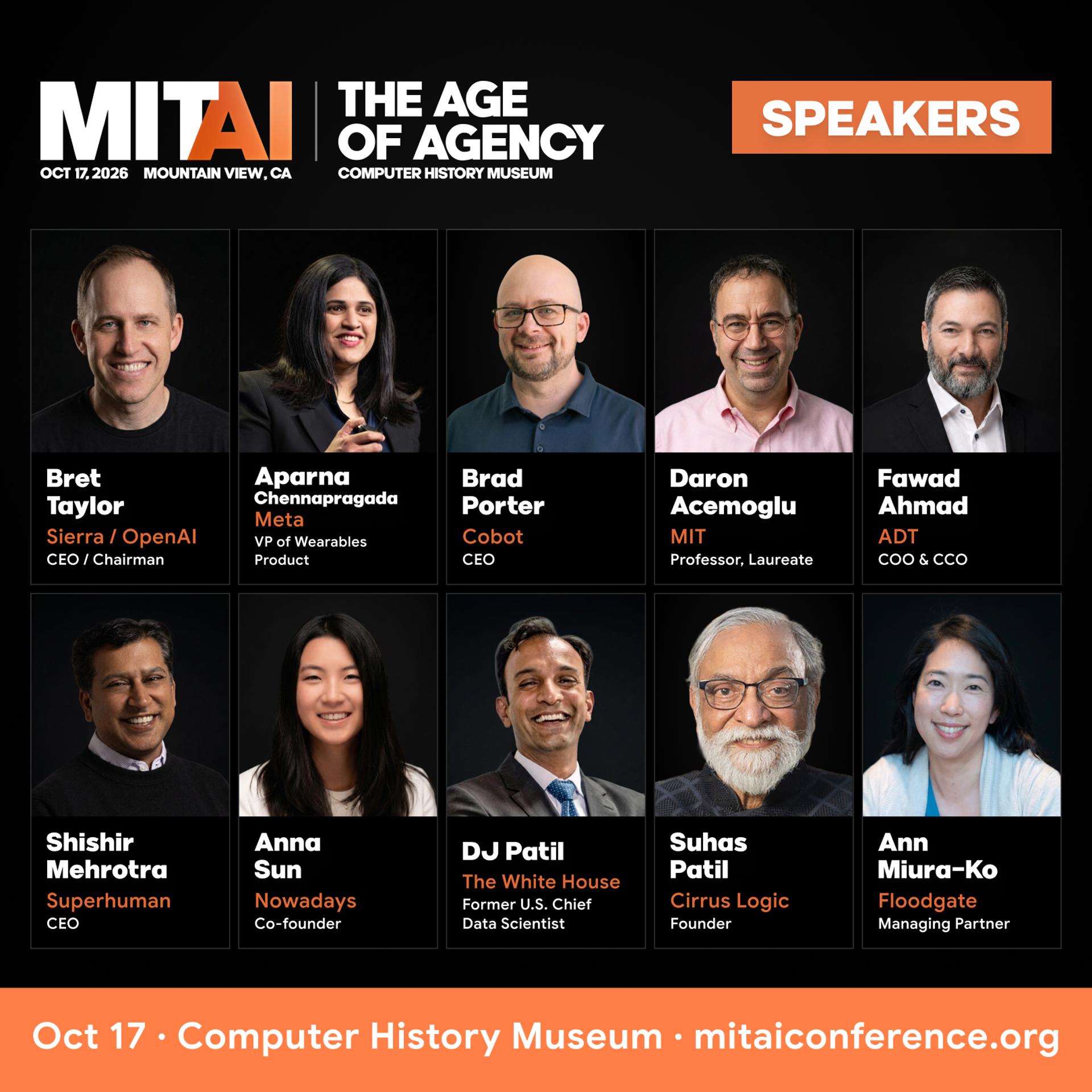 MITAI Conference 2026: Age of Agency event artwork