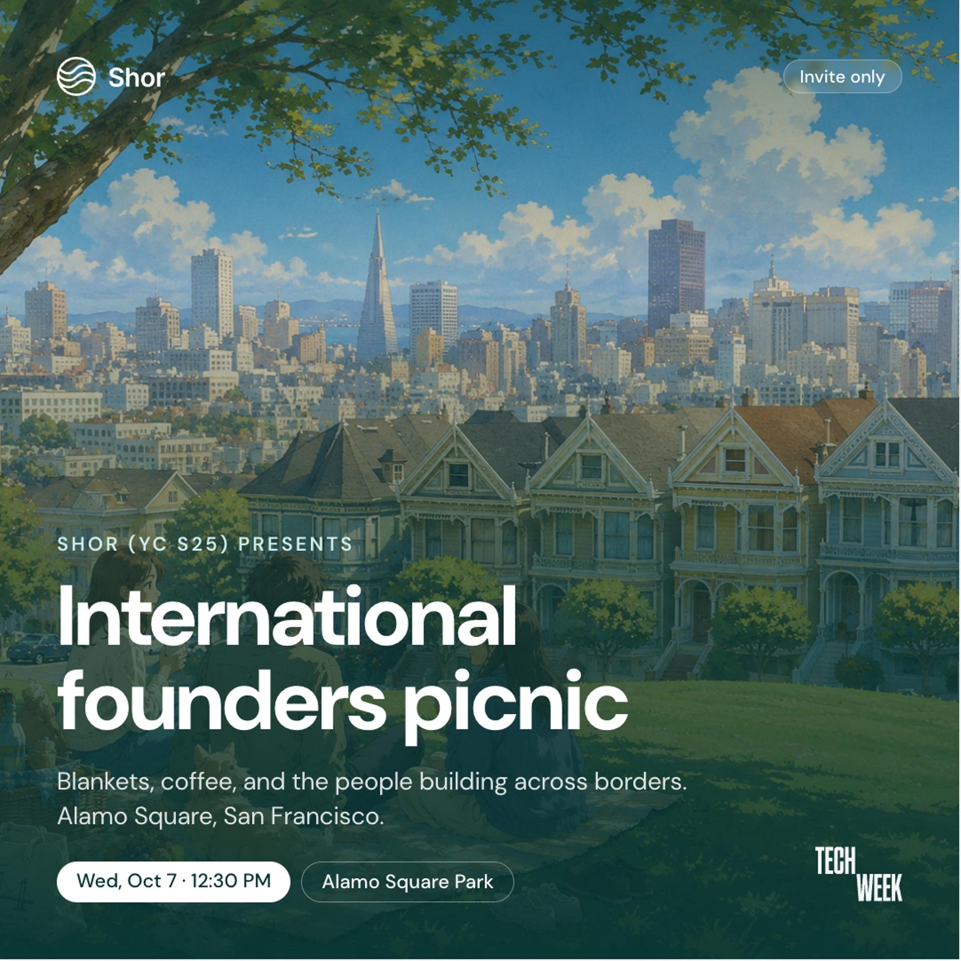 (International) YC founders picnic - #SFTechWeek