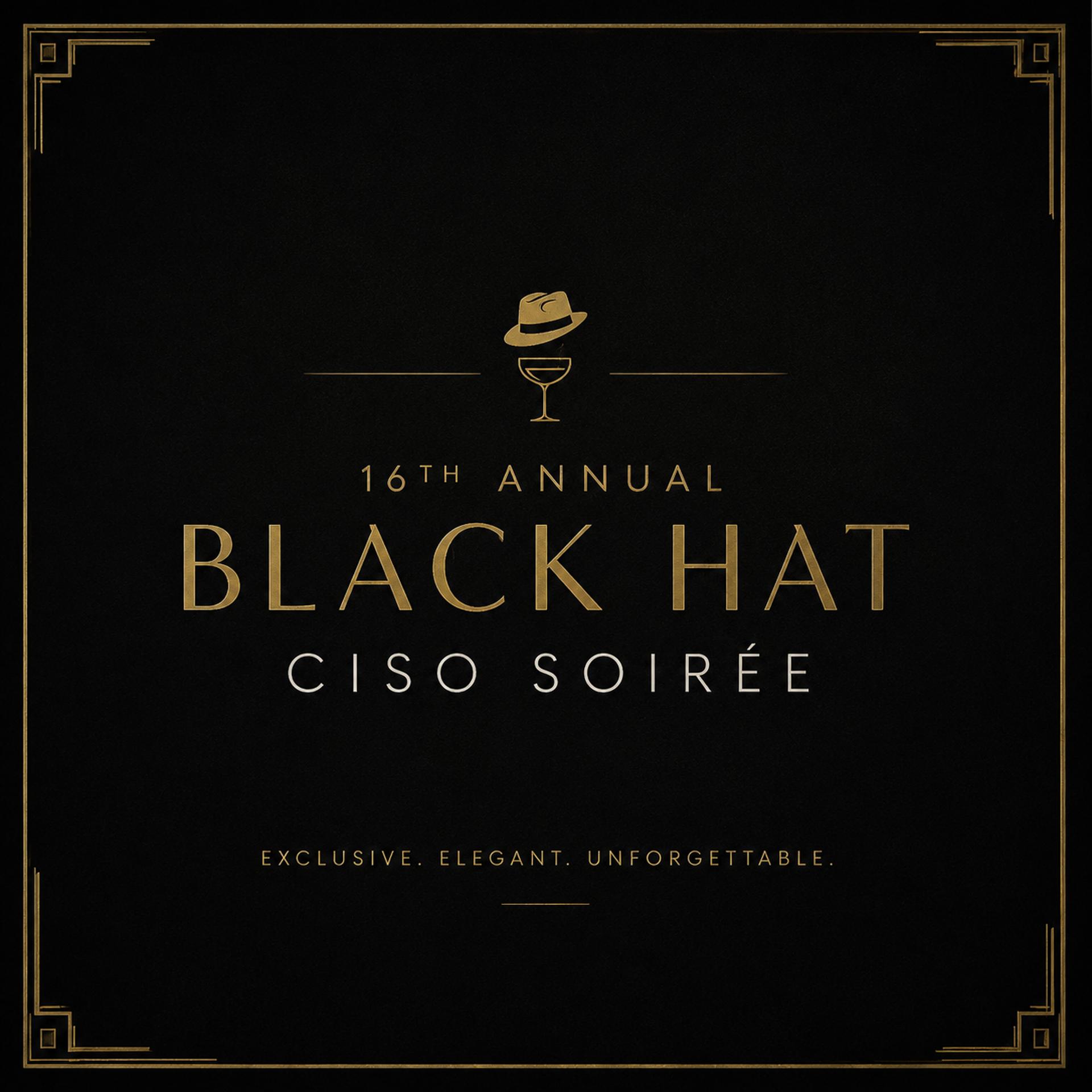 Black Hat CISO Soiree cover