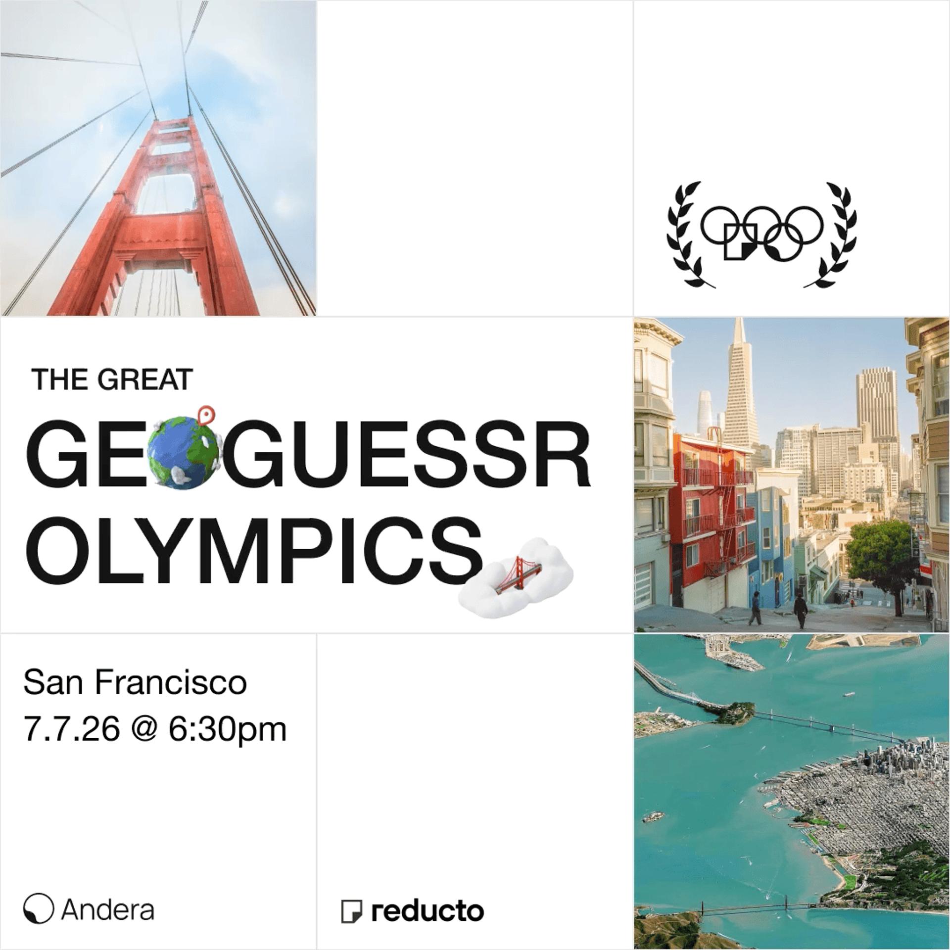 Andera x Reducto: GeoGuessr Olympics