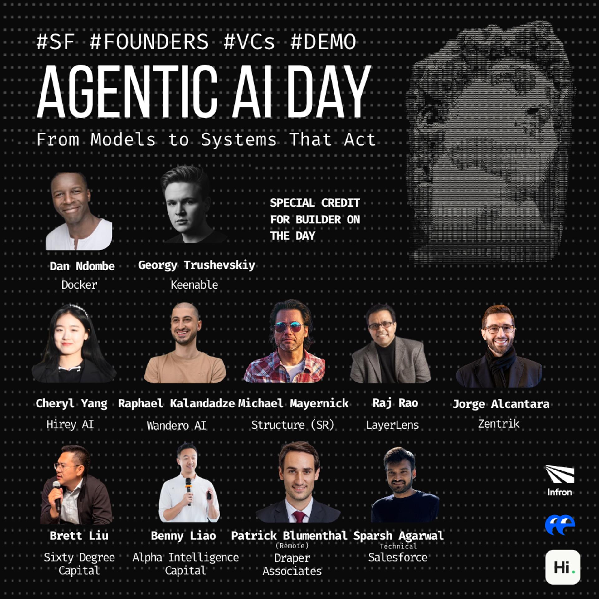 Agentic AI Day: From Models to Systems That Act event artwork