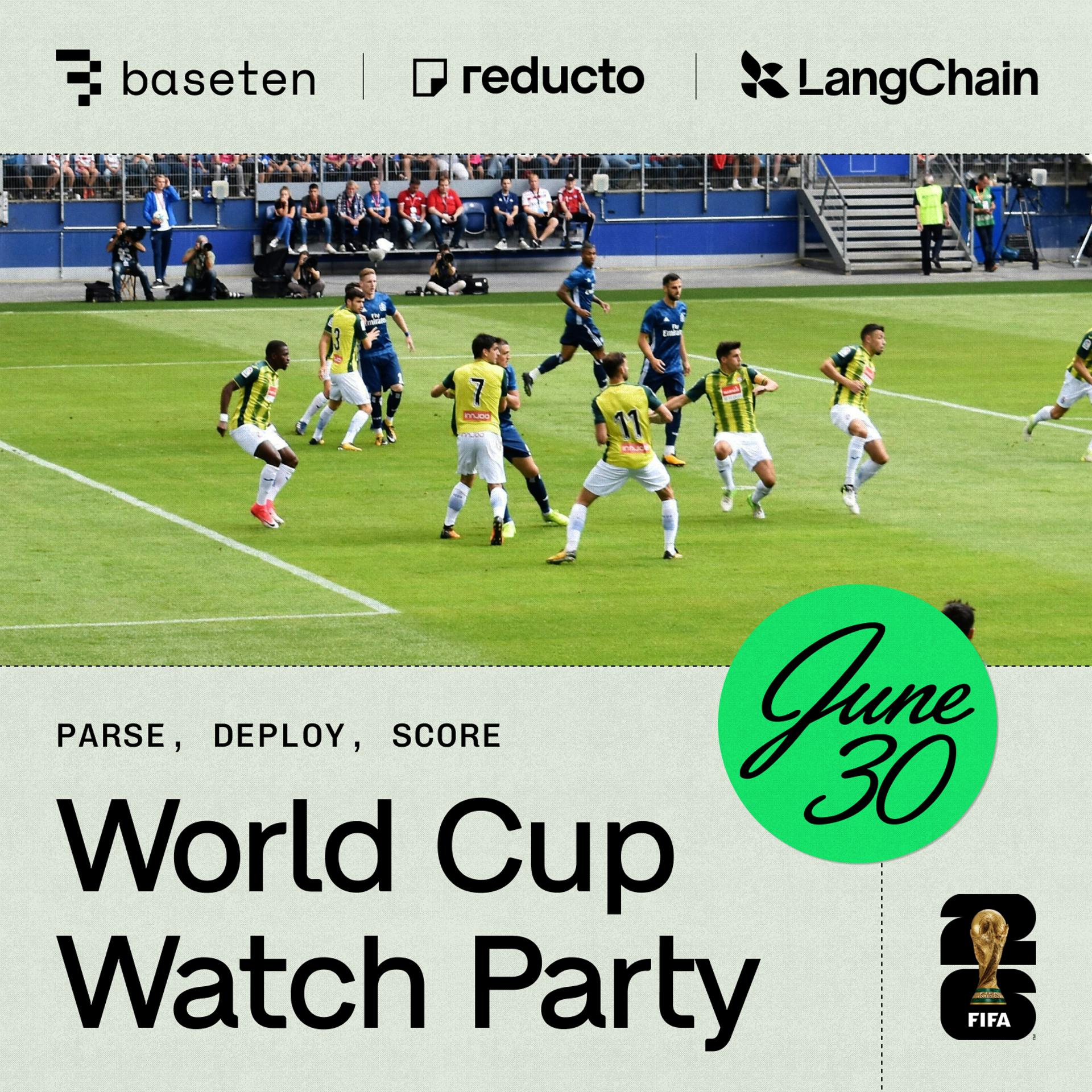 All-Day World Cup Viewing Lounge ⚽