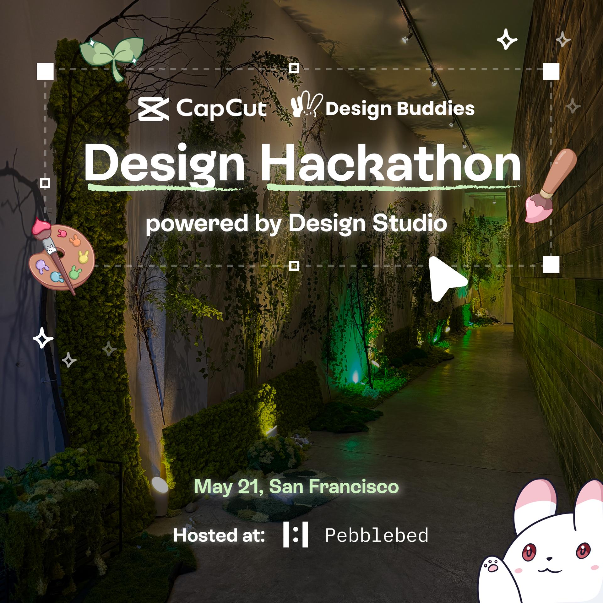 CapCut x Design Buddies Design Hackathon powered by Design Studio