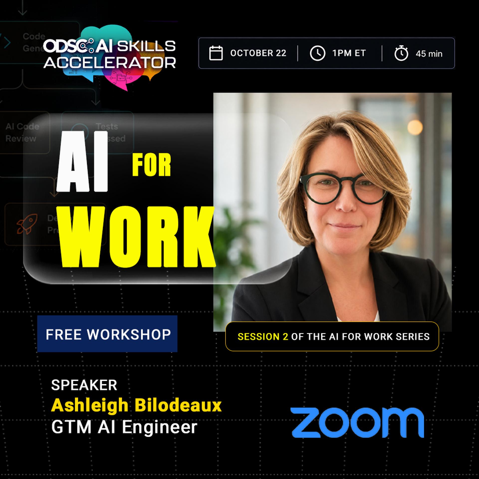 Workshop "AI for Work"