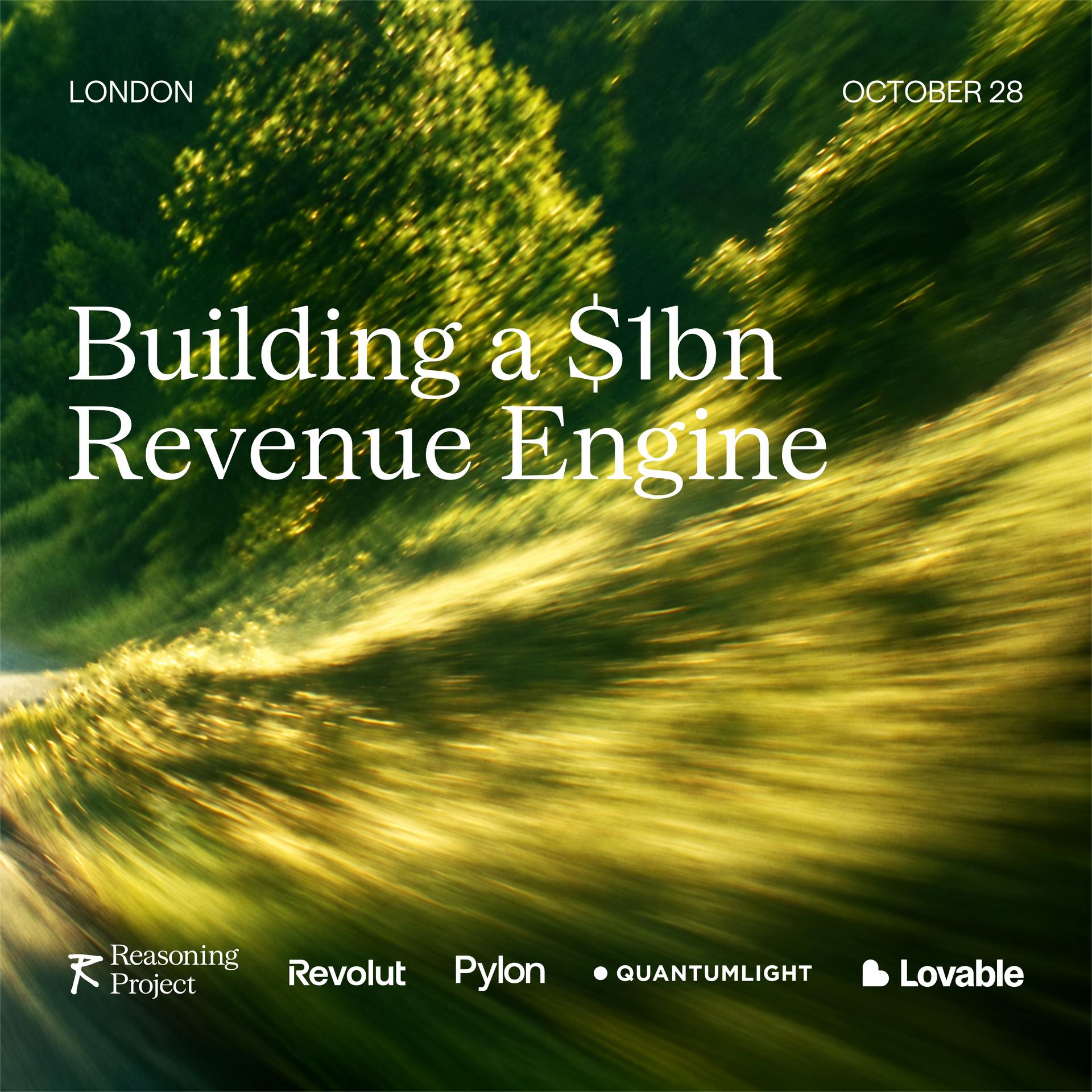 Building a $1bn Revenue Engine