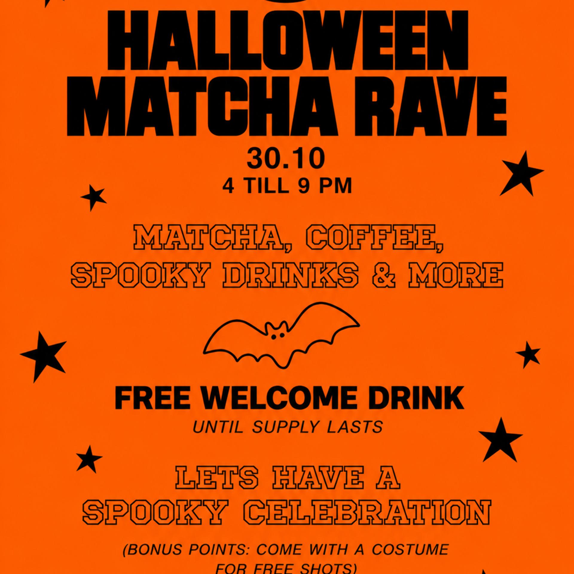 Halloween Matcha Rave