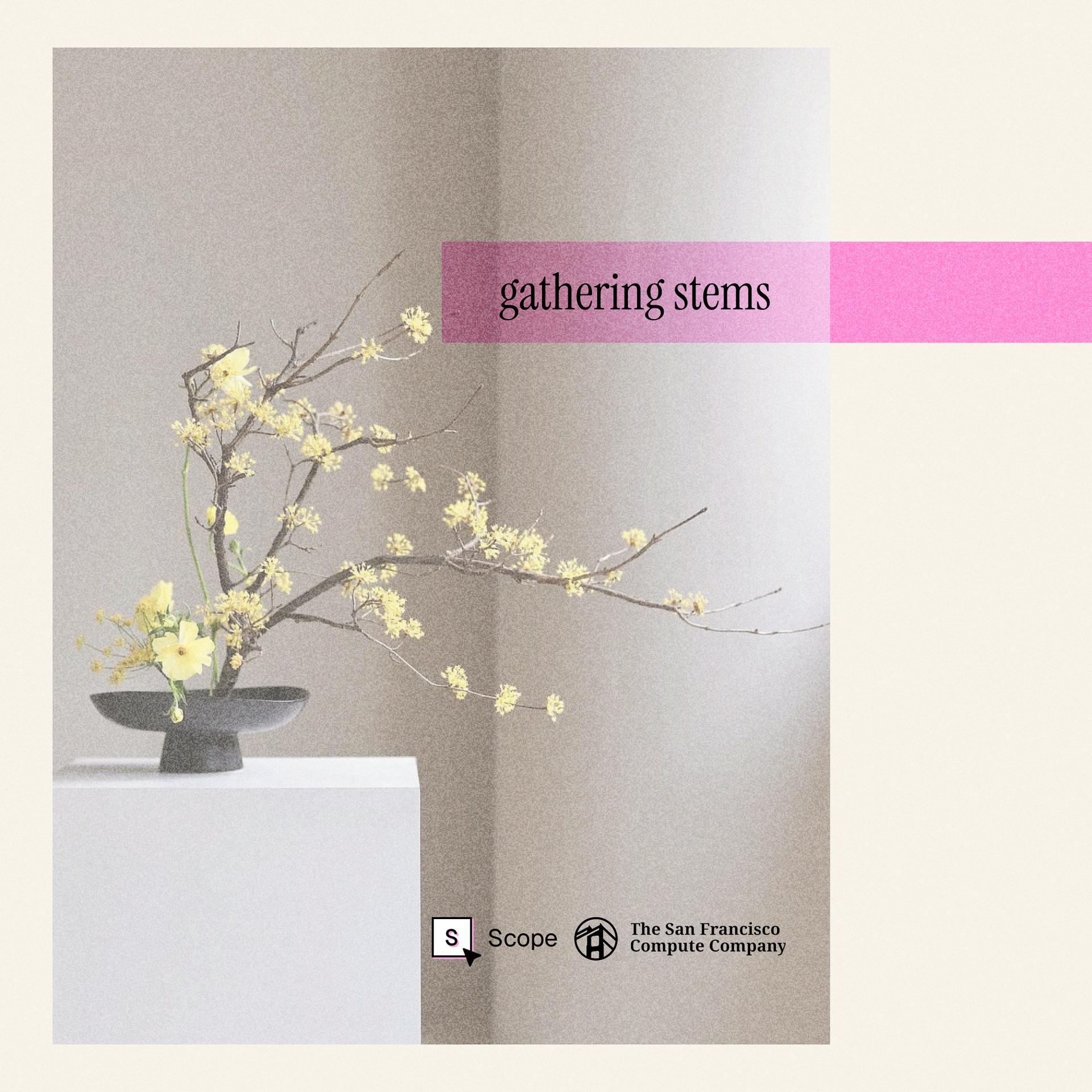 Ikebana with Scope & SF Compute