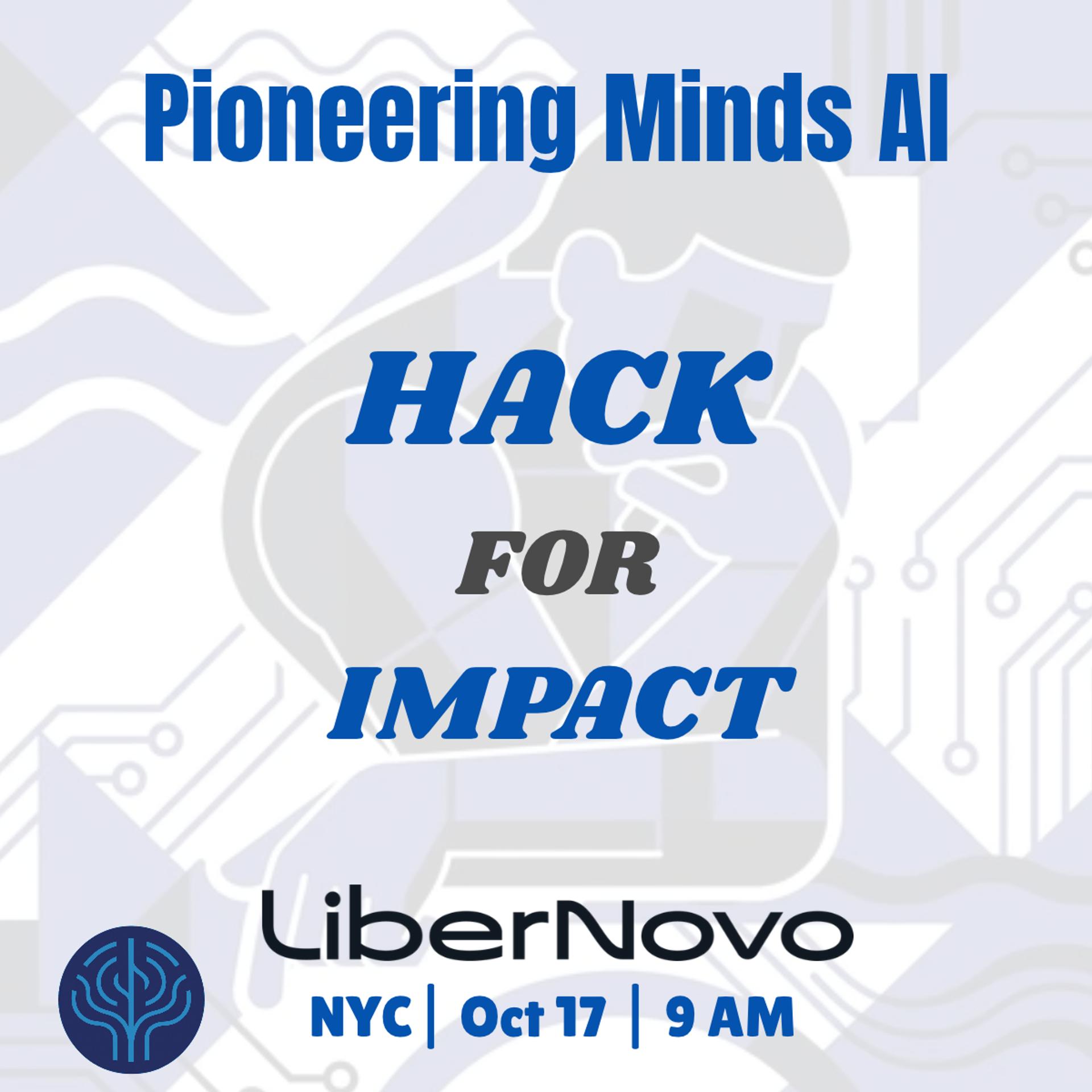 PMAI: Hack For Impact NYC 2026 event artwork