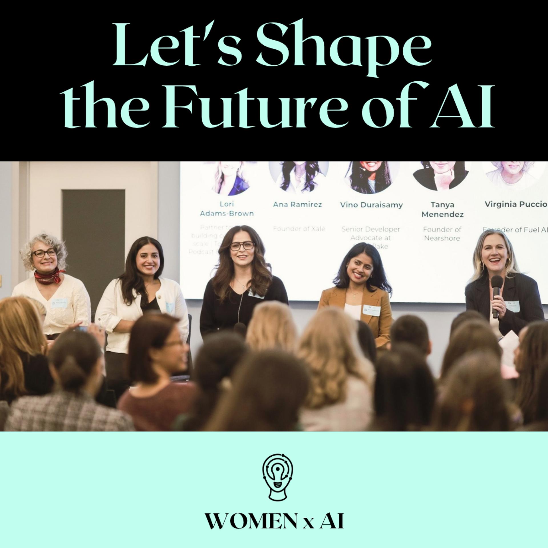 Let's Shape the Future of AI event artwork