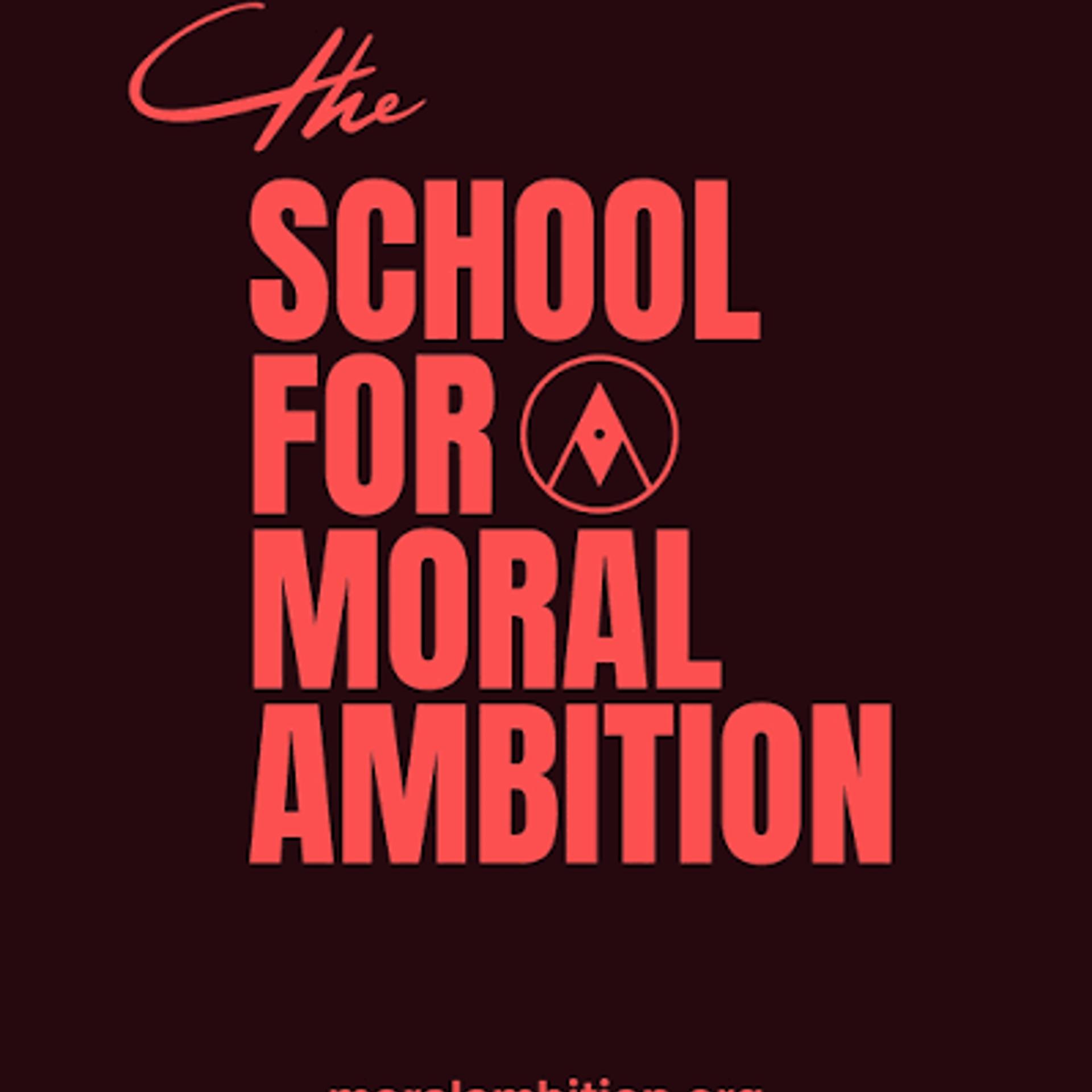 The School For Moral Ambition Gent Infosessie