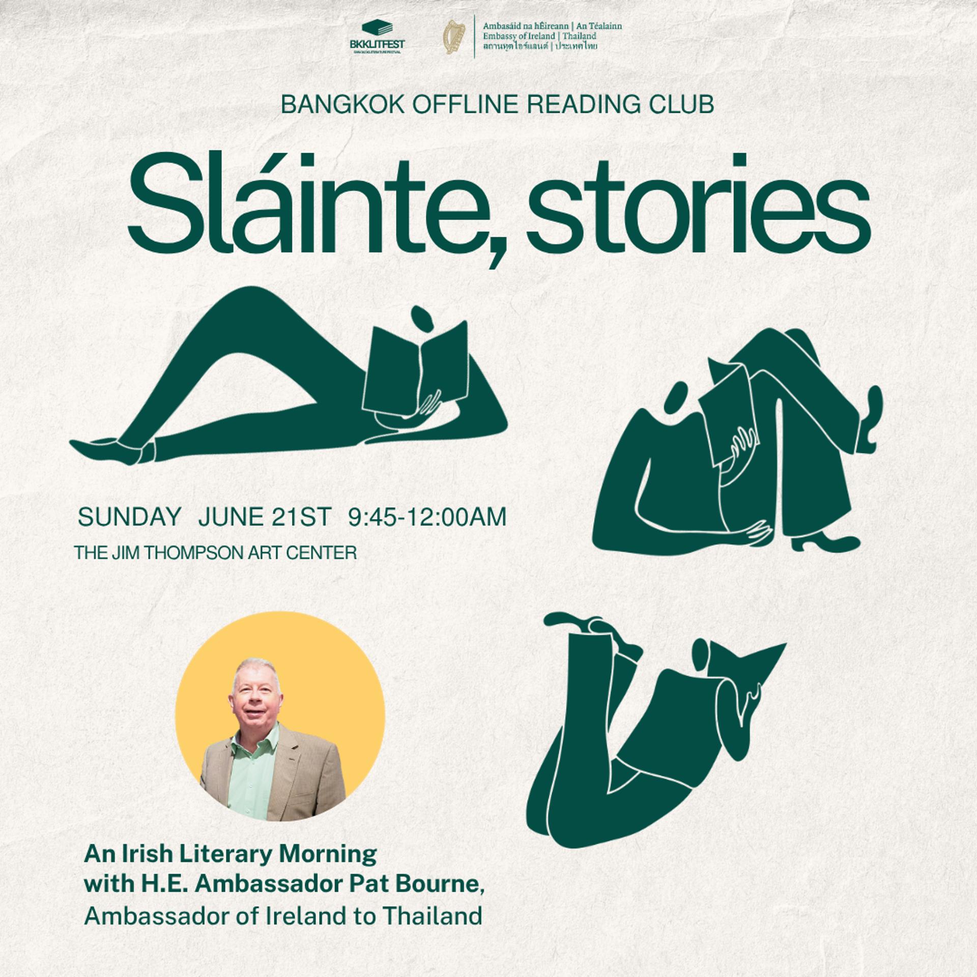 Slainte, Stories: An Irish Literary Morning With Ambassador Pat Bourne