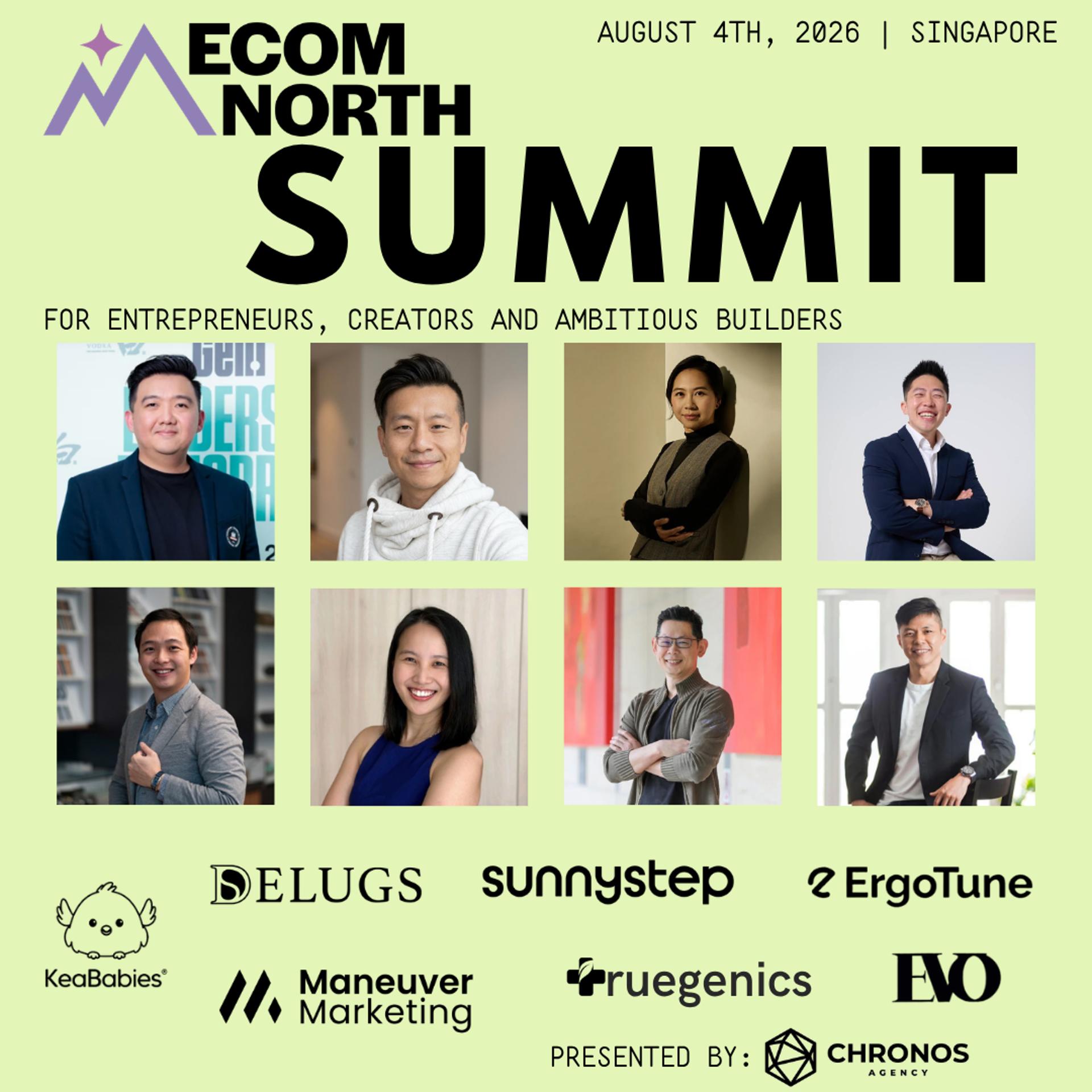 Ecom North | Singapore Summit event poster