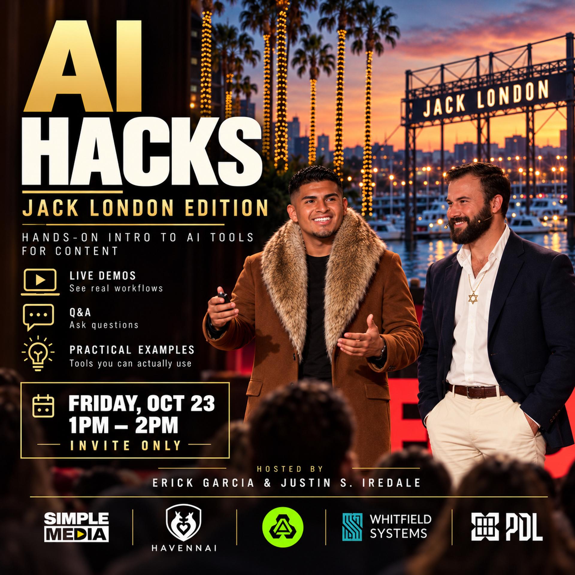 Ai Hacks - Jack London Edition event artwork
