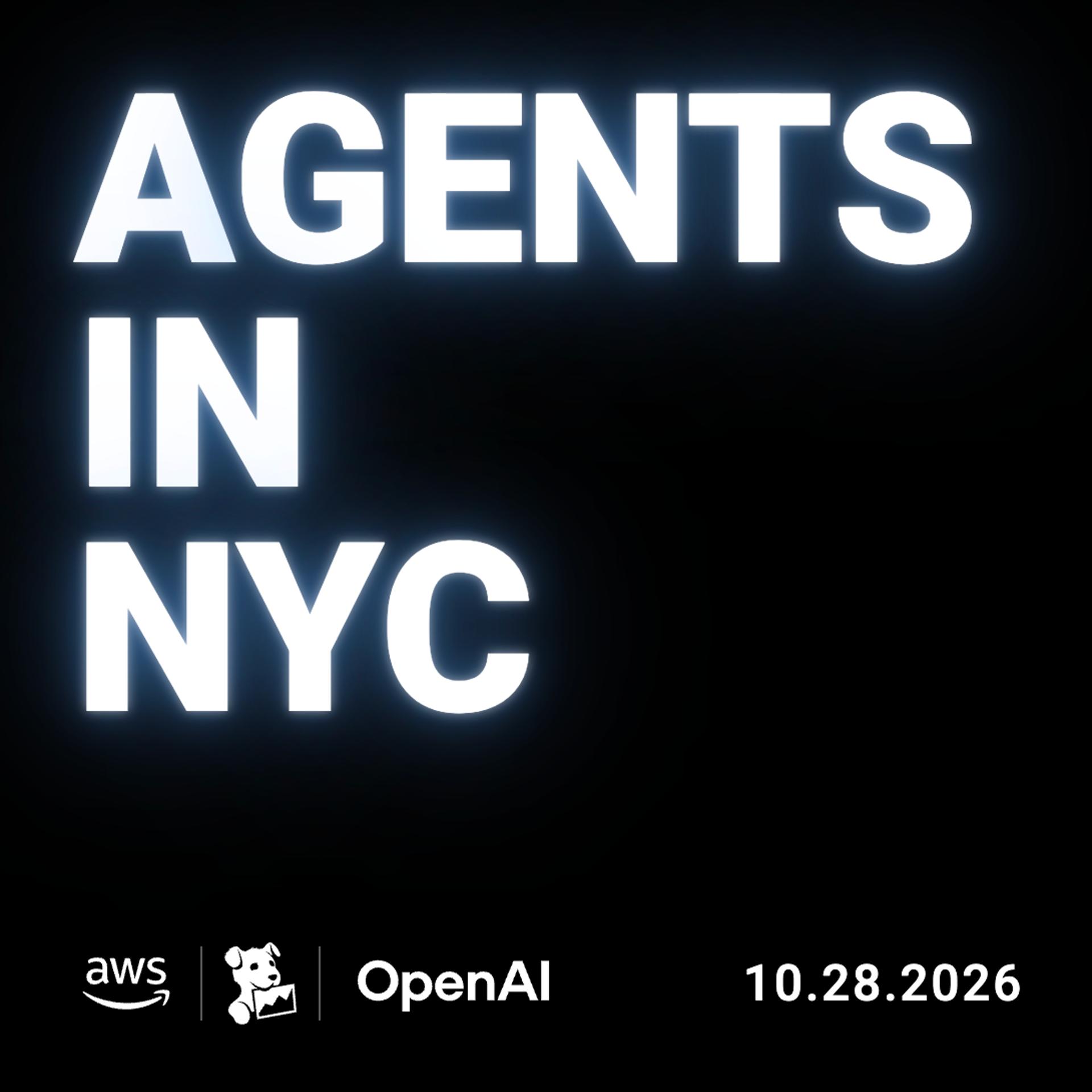 Agents event artwork