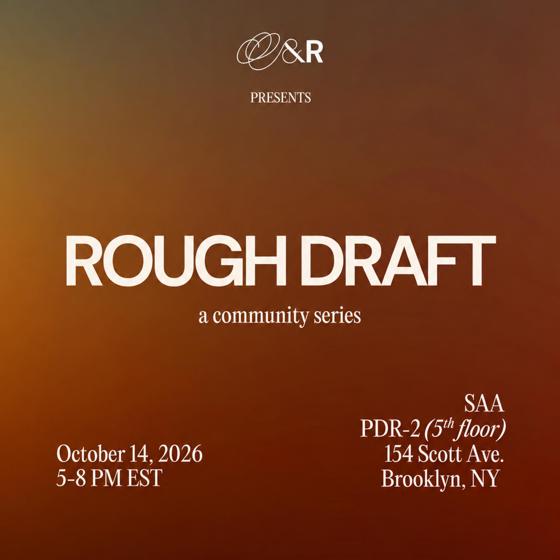 Rough Draft: Brooklyn Creative Co-Working on October 14