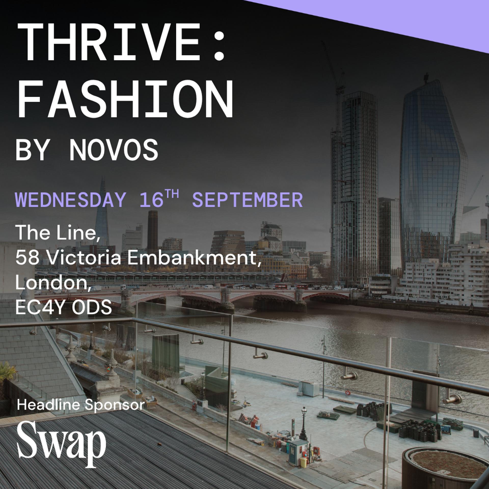 THRIVE Fashion: Be the Answer London 2026