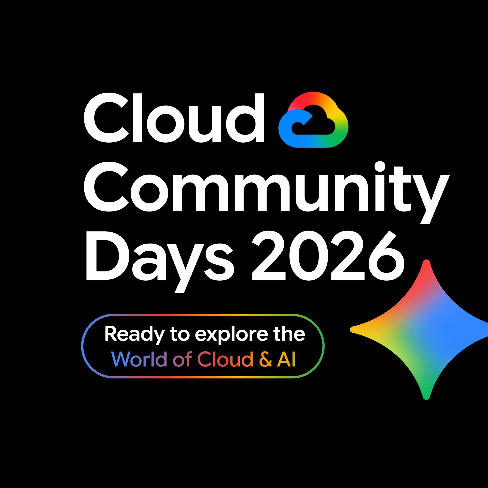Cloud Community Days 2026 Mumbai — event poster
