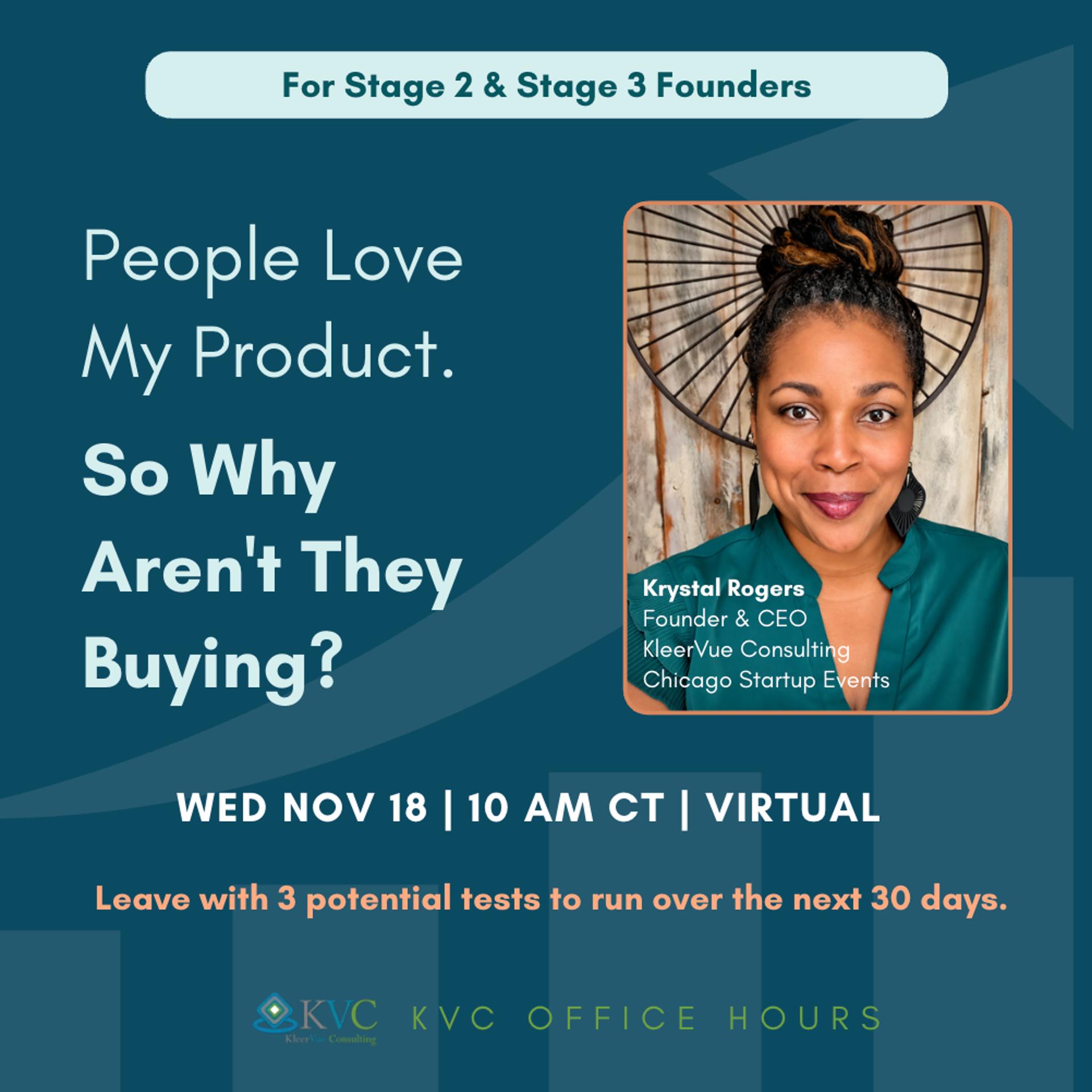 People Love My Product. So Why Aren't They Buying?