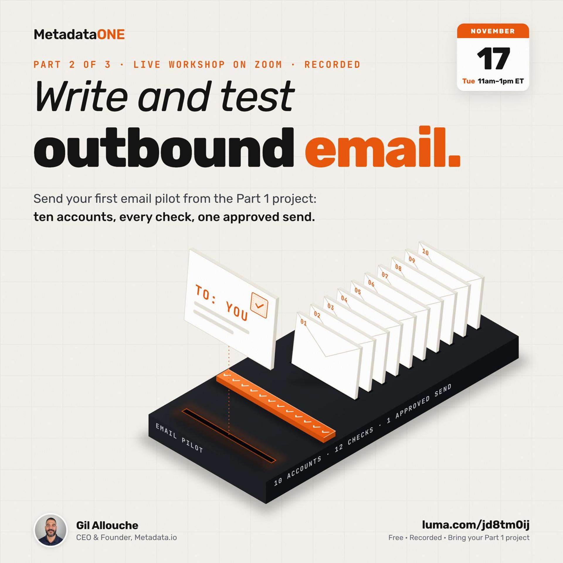Building an Agentic GTM Engine Workshop - Round 2 — Personal event banner