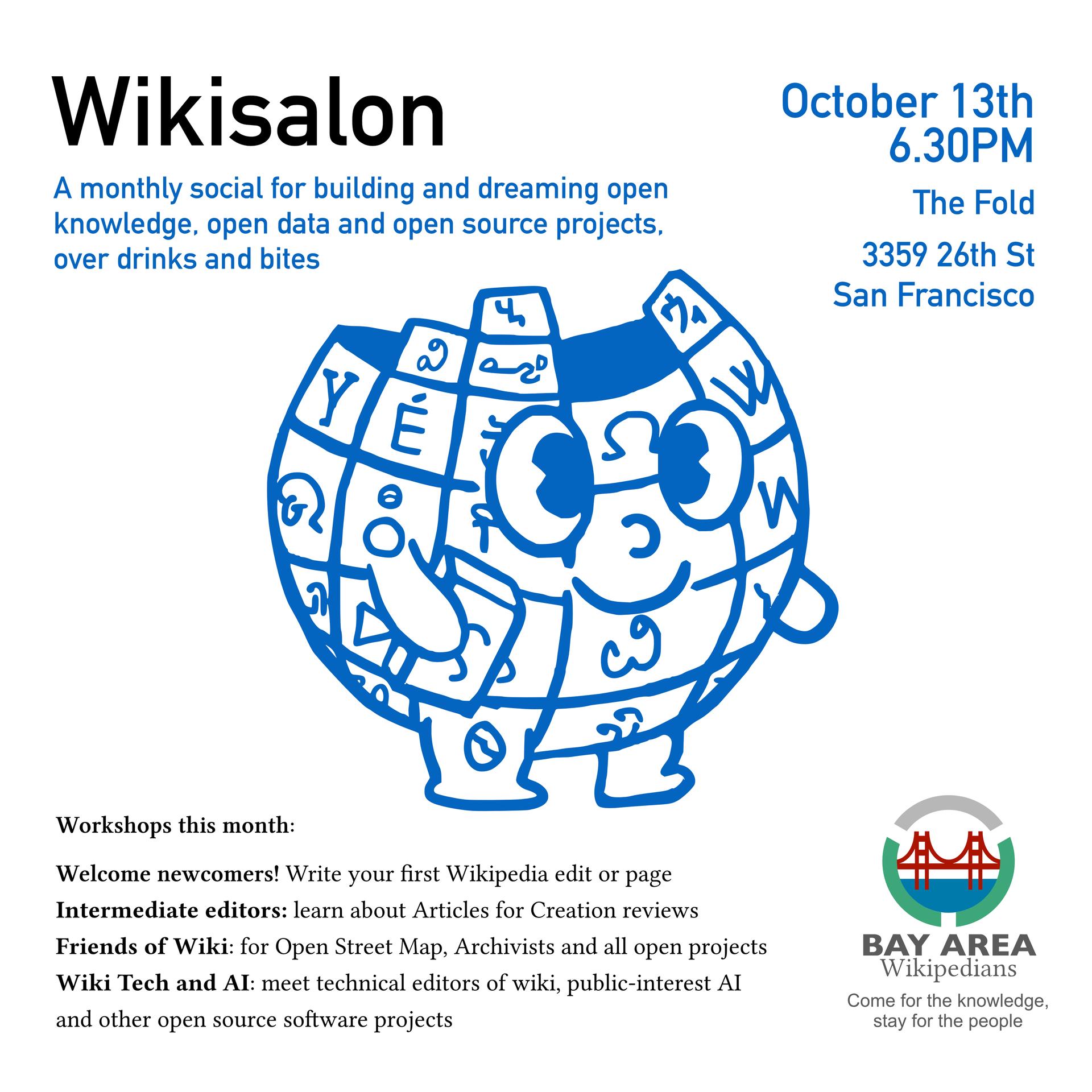 WikiSalon event artwork