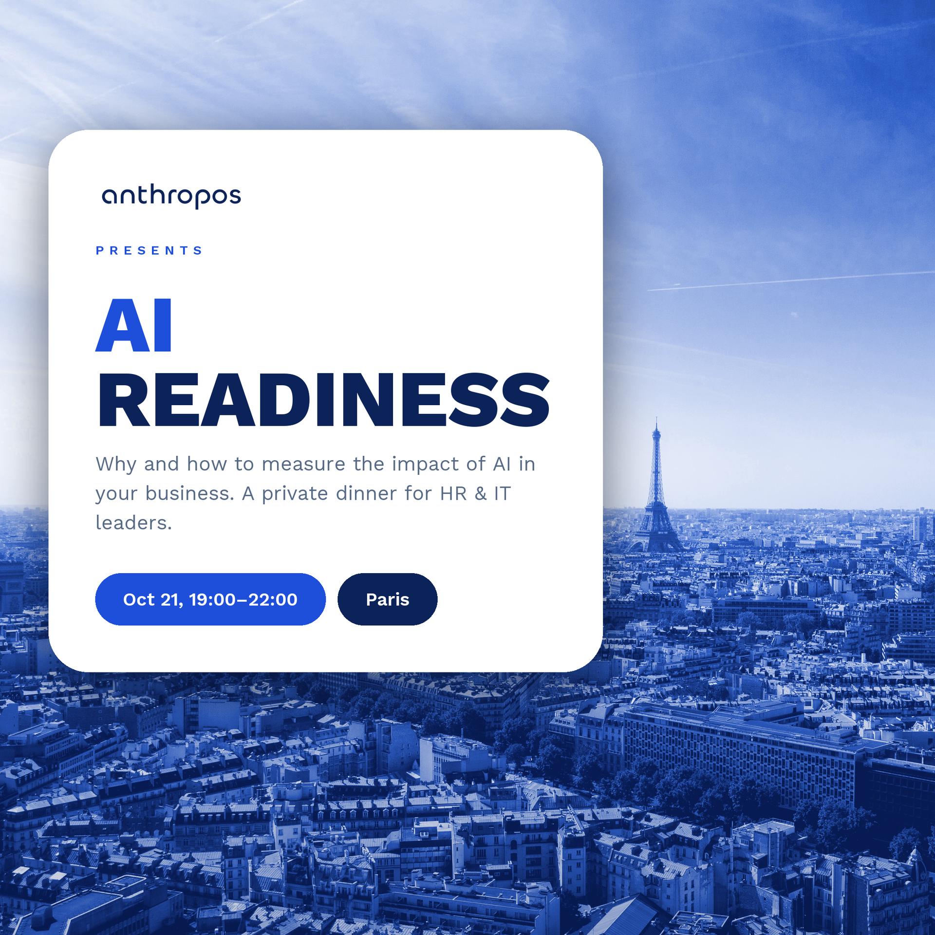 AI Readiness: why and how to measure the impact of AI in your business event artwork