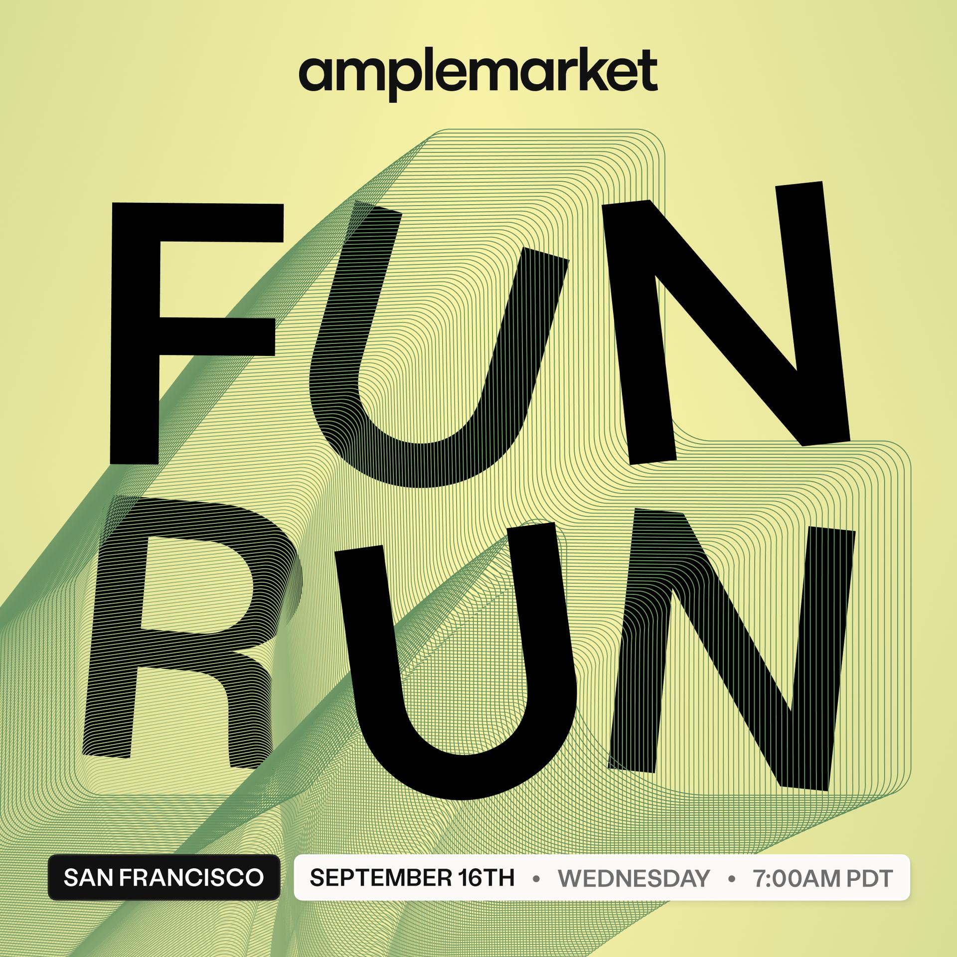 Amplemarket's Fun Run @ Dreamforce 2026